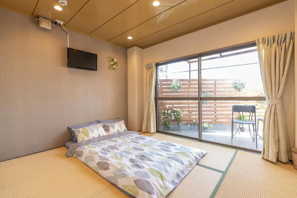 LA, Subway 5 mins, 3 bedrooms, kitchen, Free Wi-Fi 大阪住宿照片 (2)