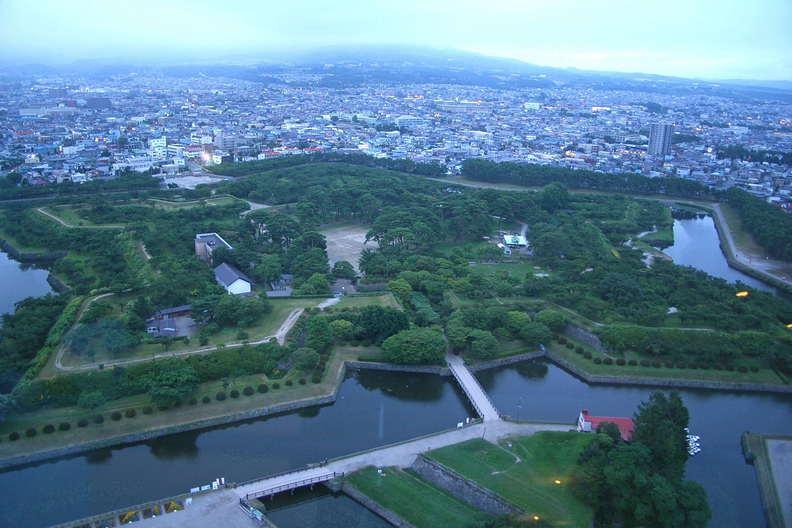 五稜郭城堡全景