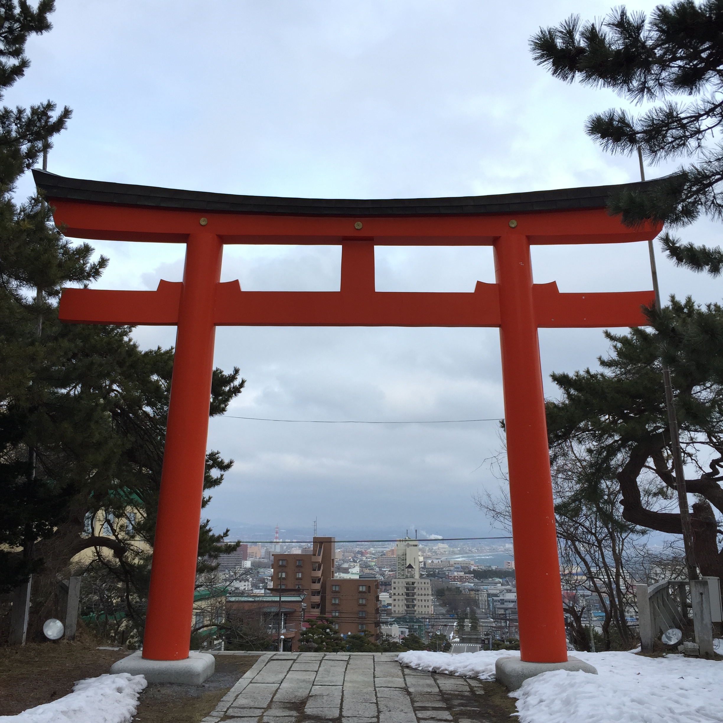 函館八幡坂，元町，函館，北海道，日本