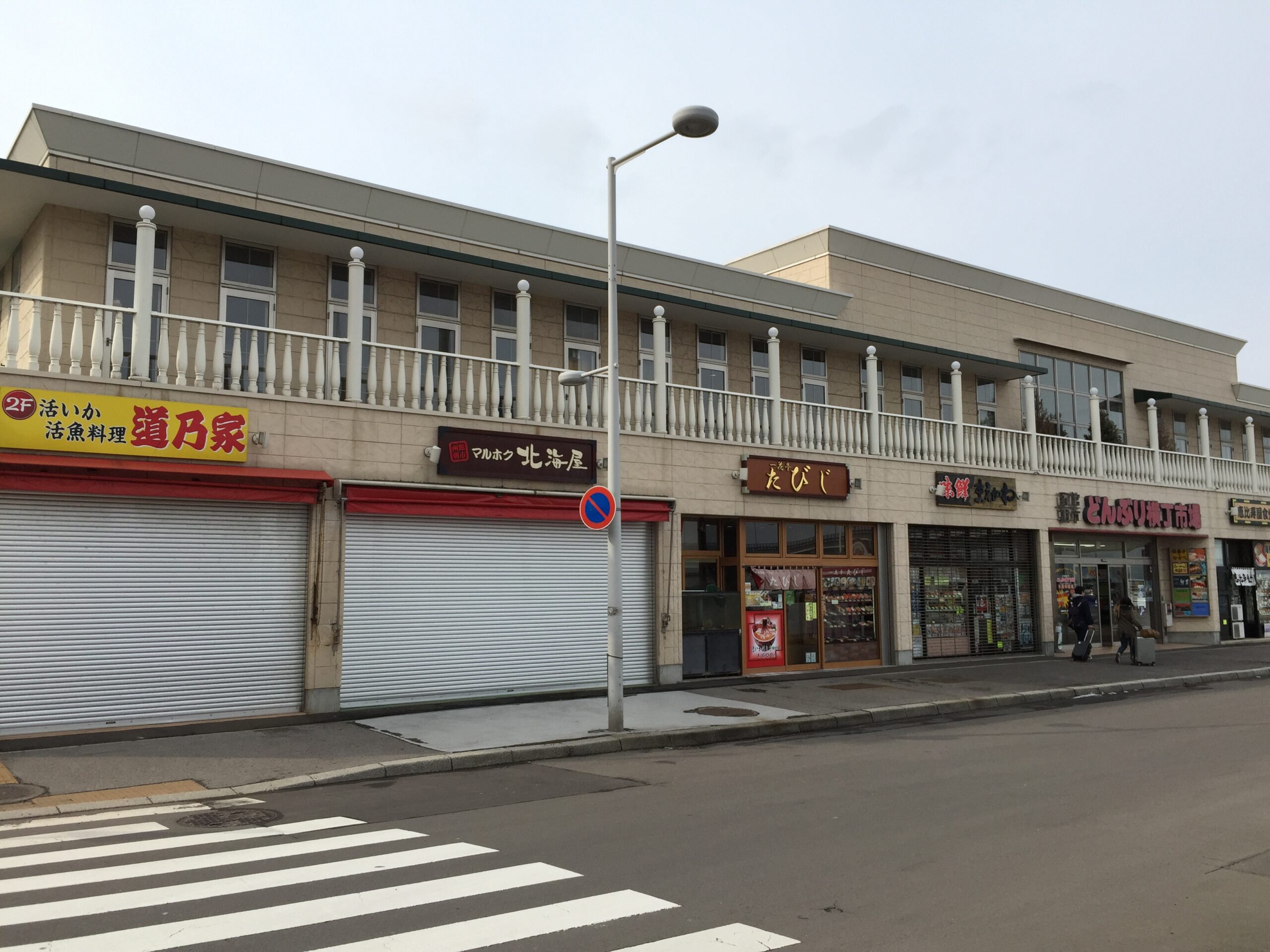 函館朝市，北海道，日本