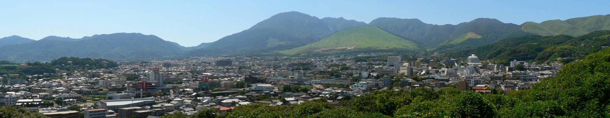 別府西部全景