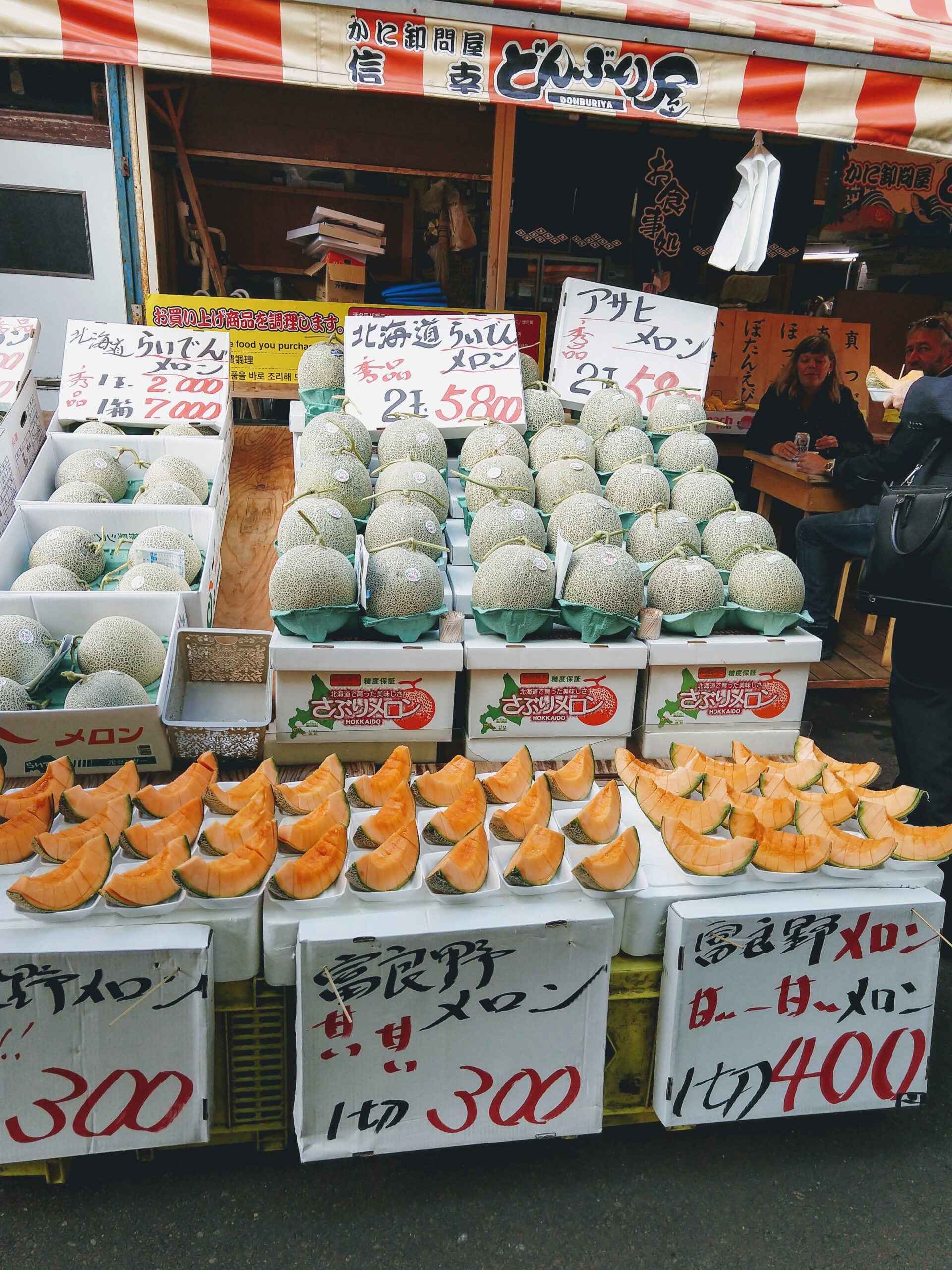 富良野哈密瓜特寫