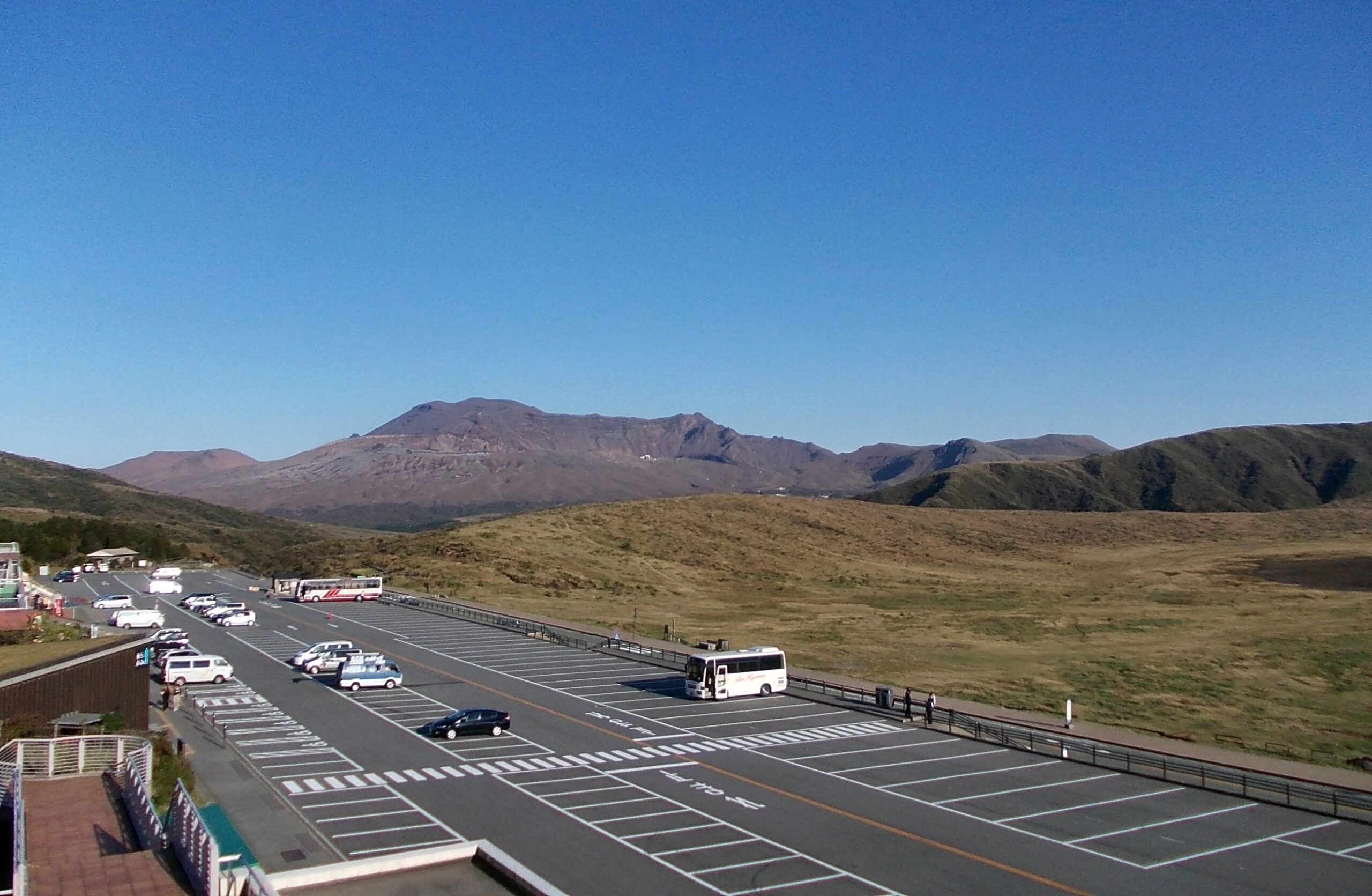 從阿蘇火山博物館看阿蘇山