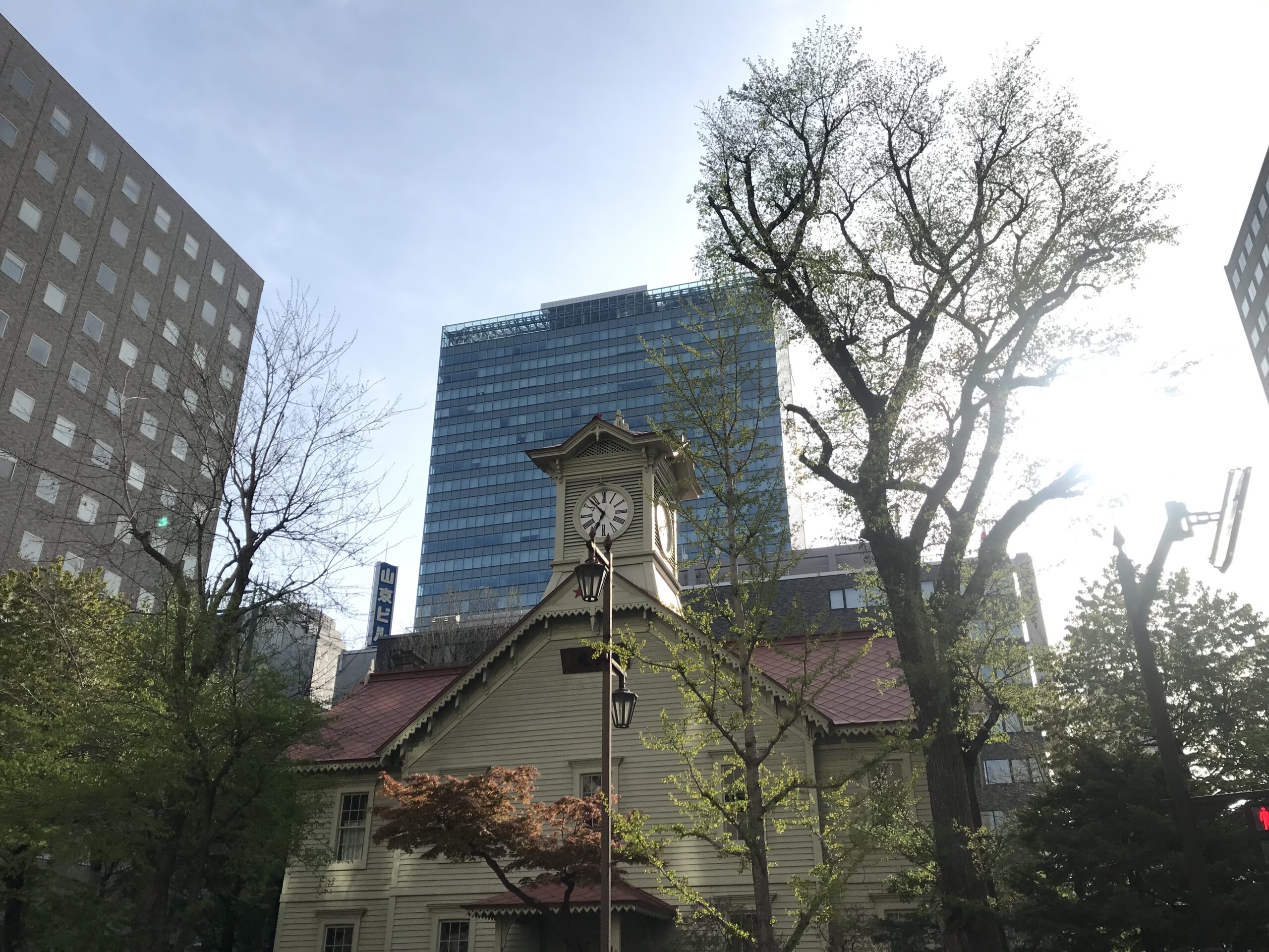 札幌時計台白天景象