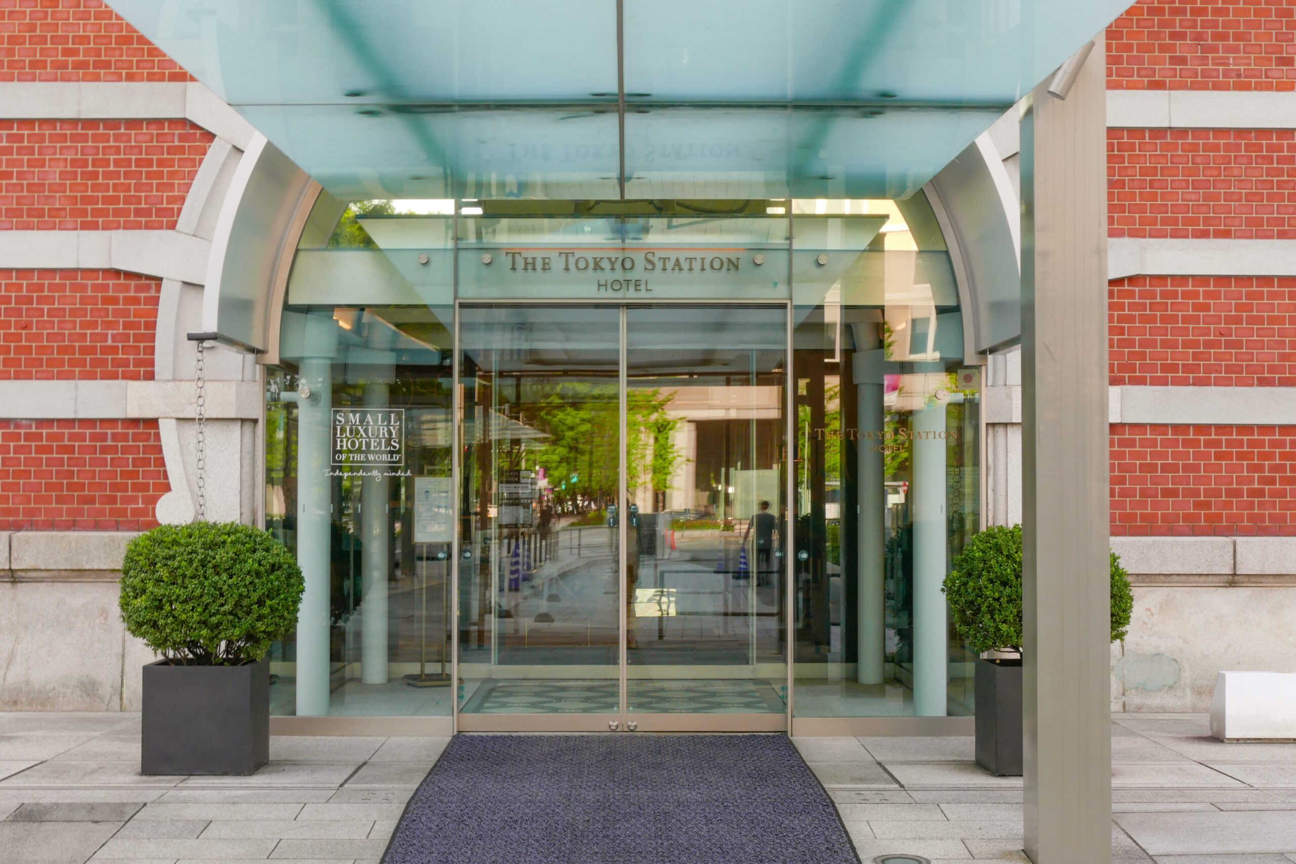 東京站酒店入口