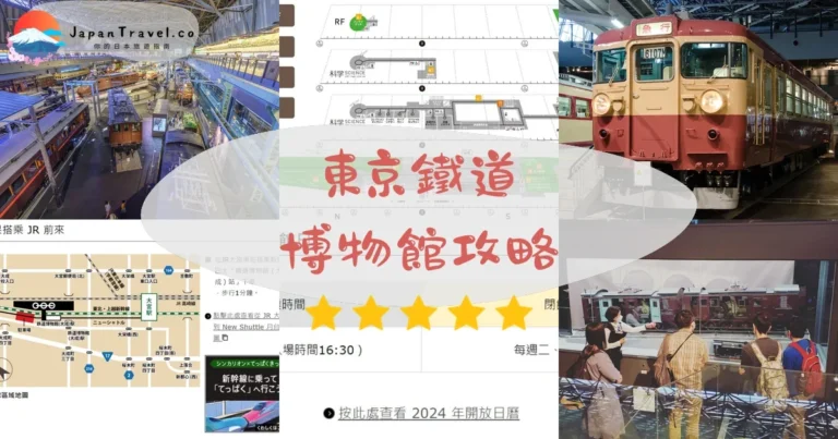【東京鐵道博物館】門票¥1,330:交通+41輛列車+體驗