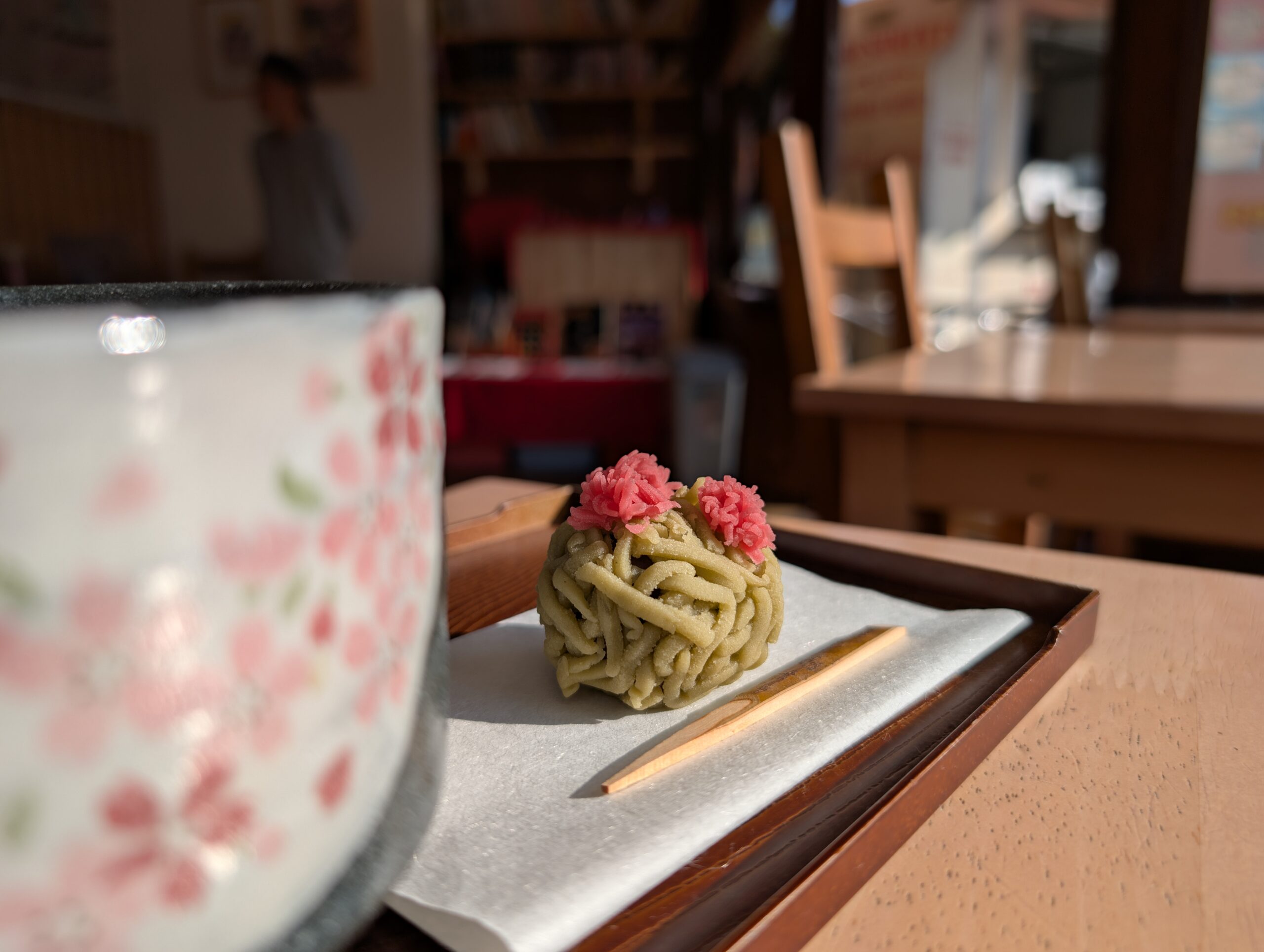 精緻和菓子杜鵑花造型