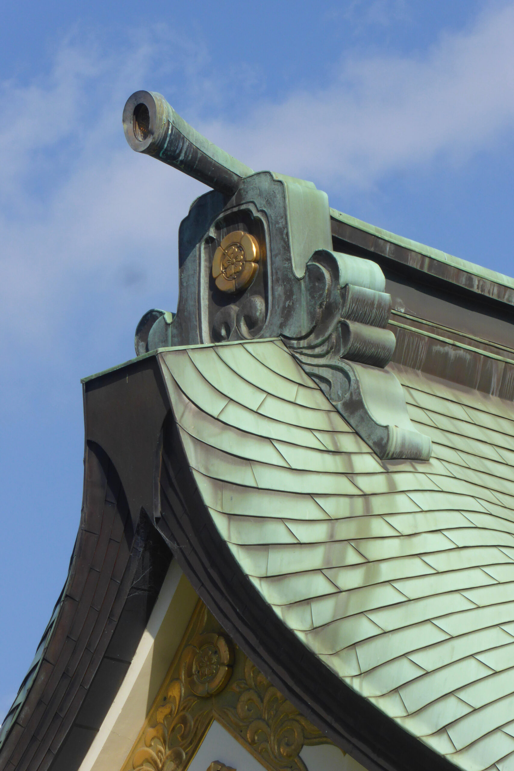 大阪難波八坂神社拜殿細部特寫