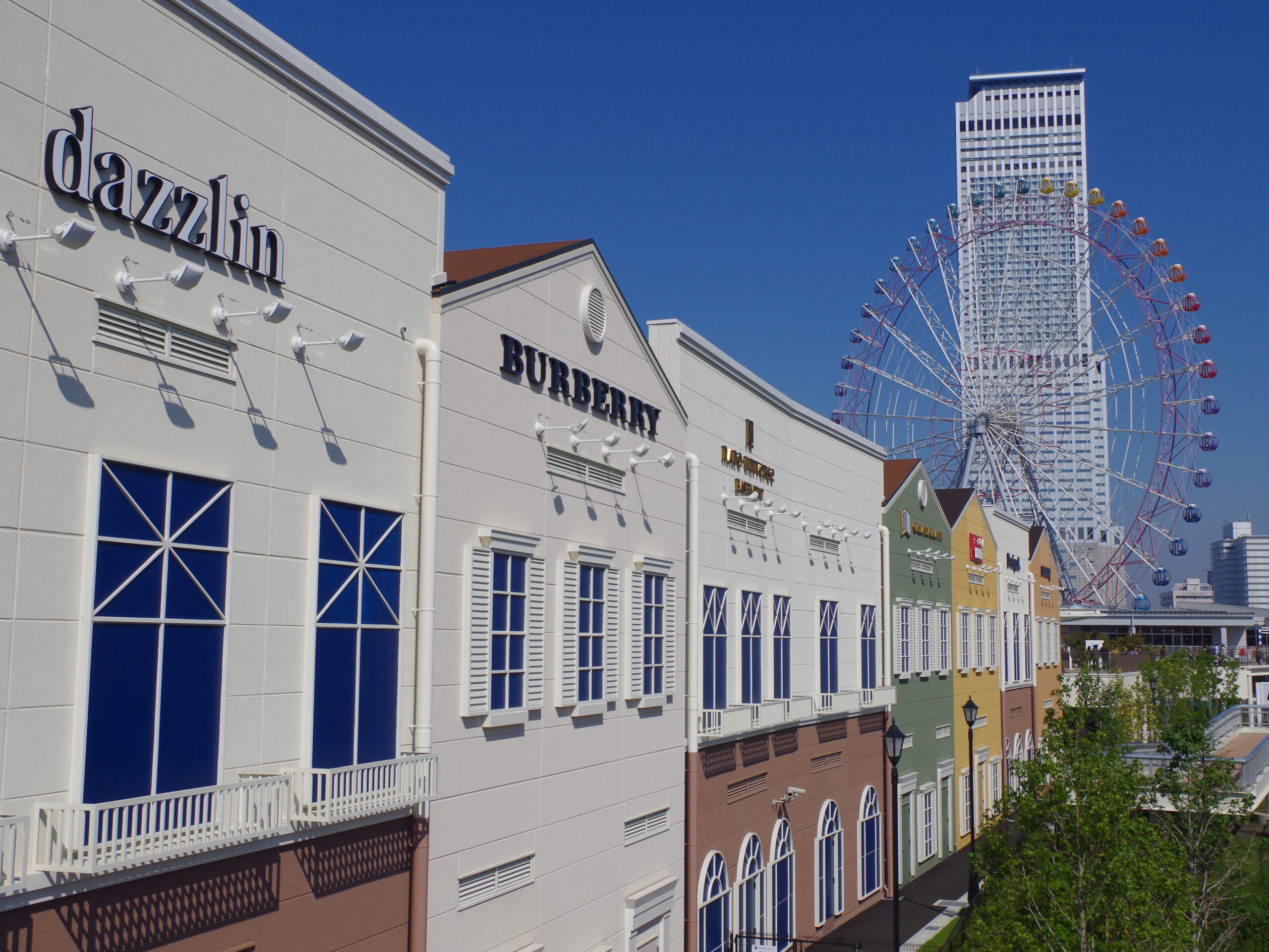 臨空城Outlet購物街景