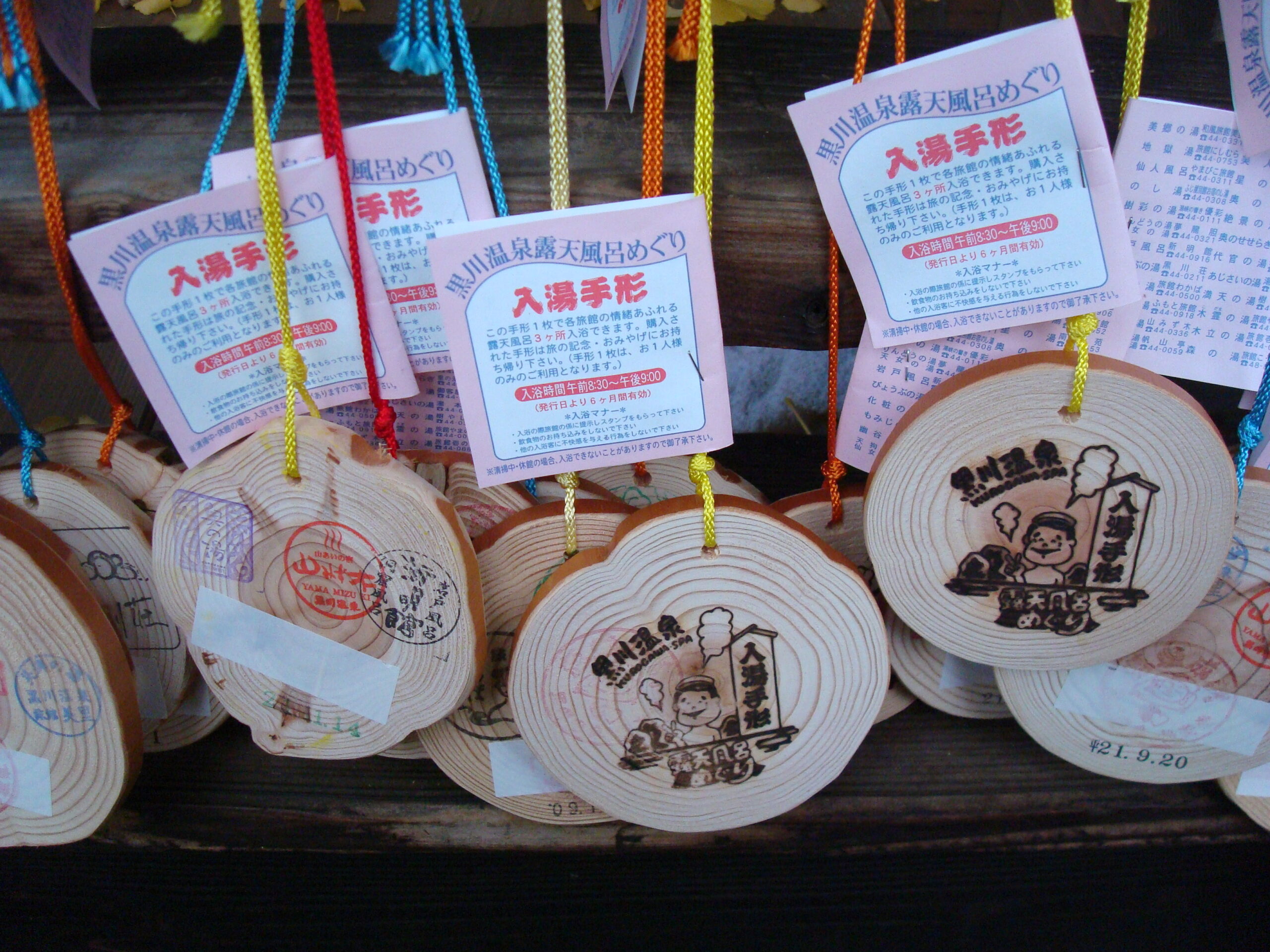 入湯手形