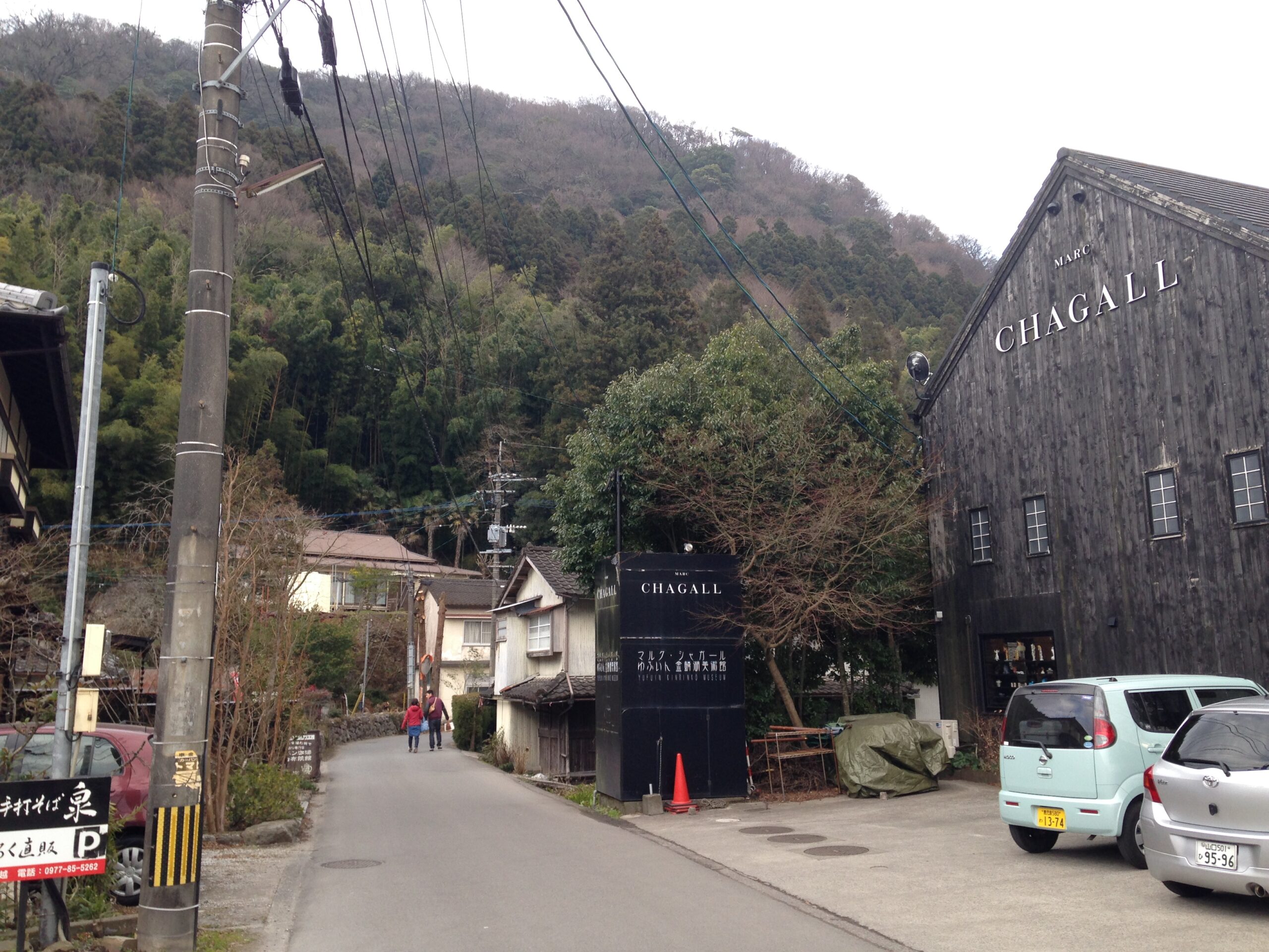 琴鱗湖畔的栓皮櫟林與夏加爾美術館