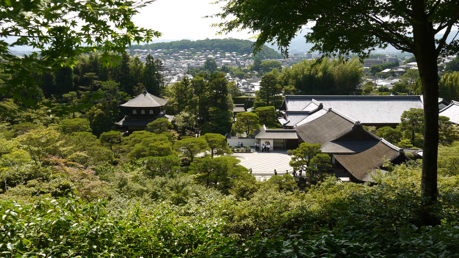 銀閣寺枯山水庭園