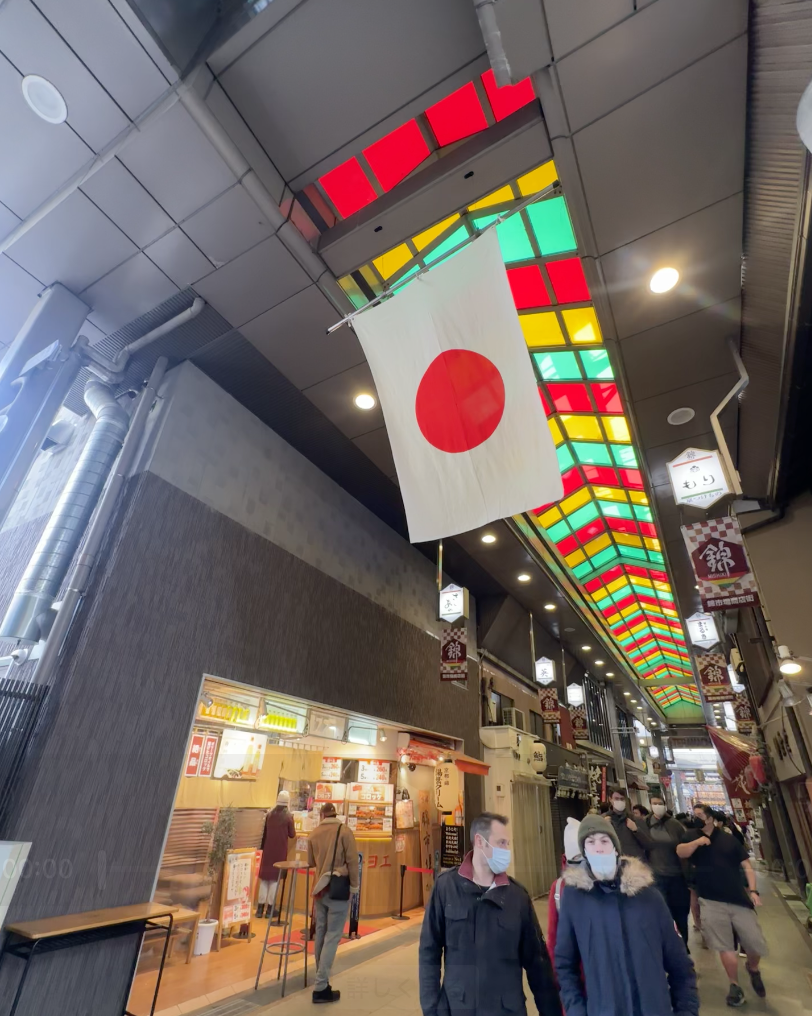 錦市場商店街景象