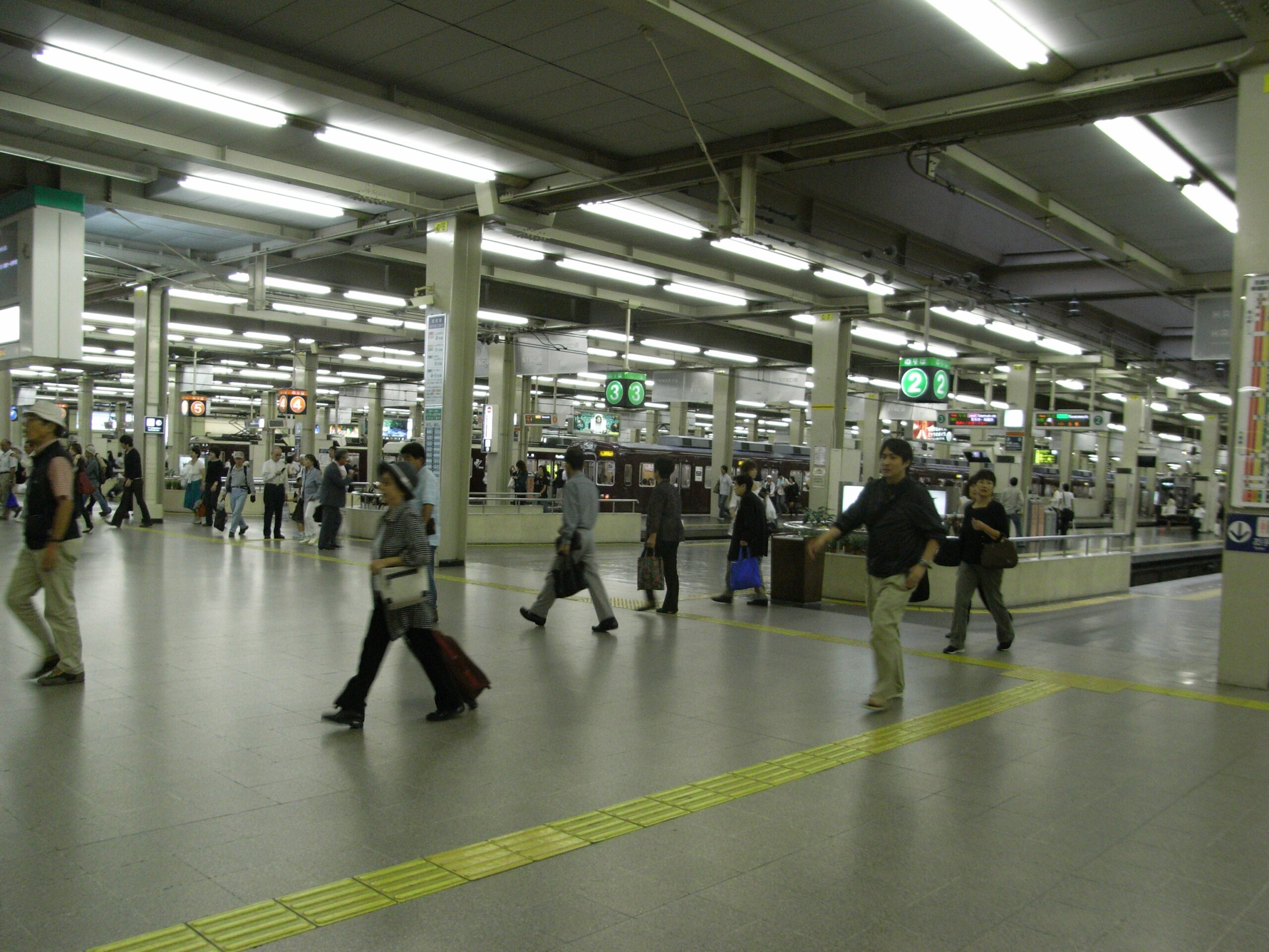 阪急梅田站站內