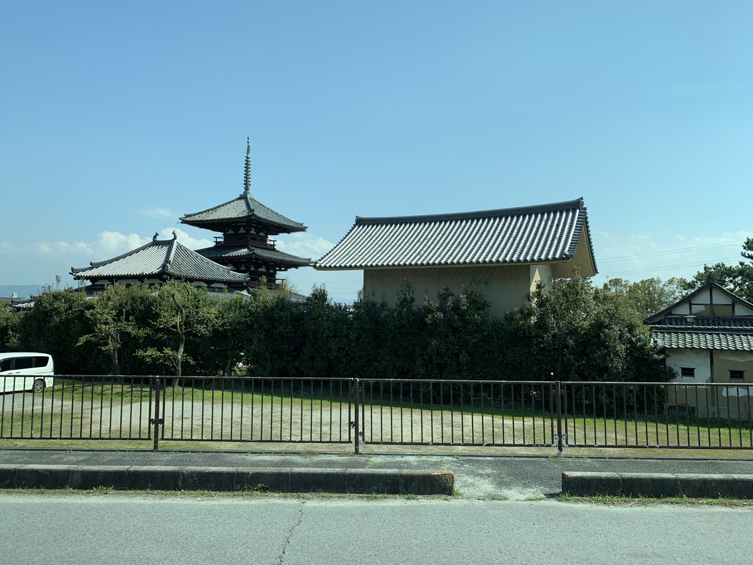 法起寺田園景觀