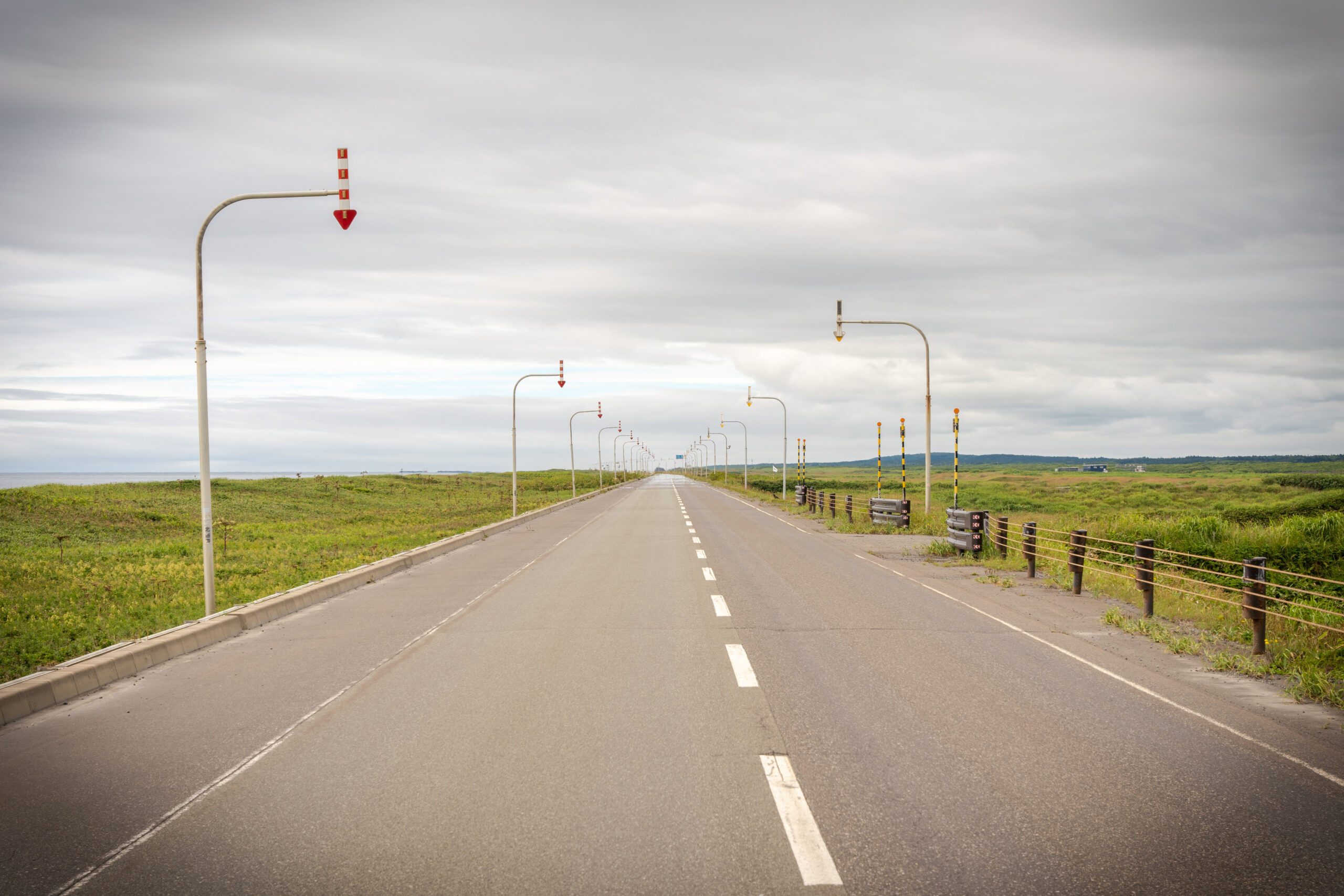 北海道自駕道路風景