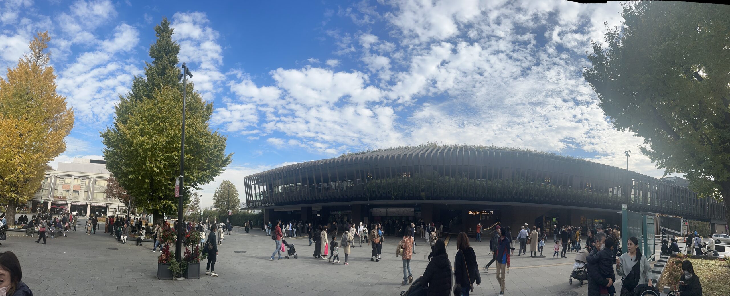 上野車站公園出口全景
