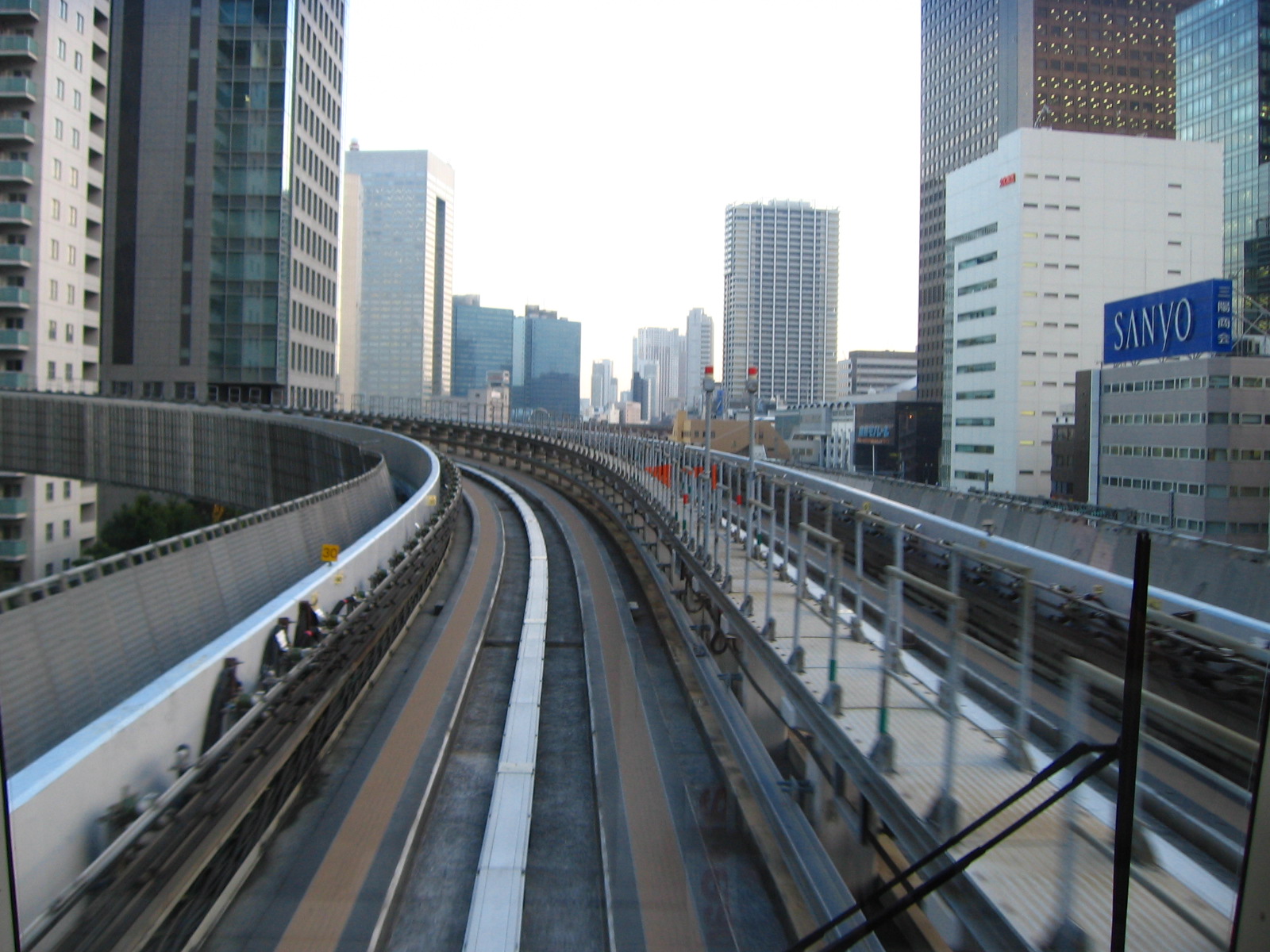 百合鷗單軌列車景觀