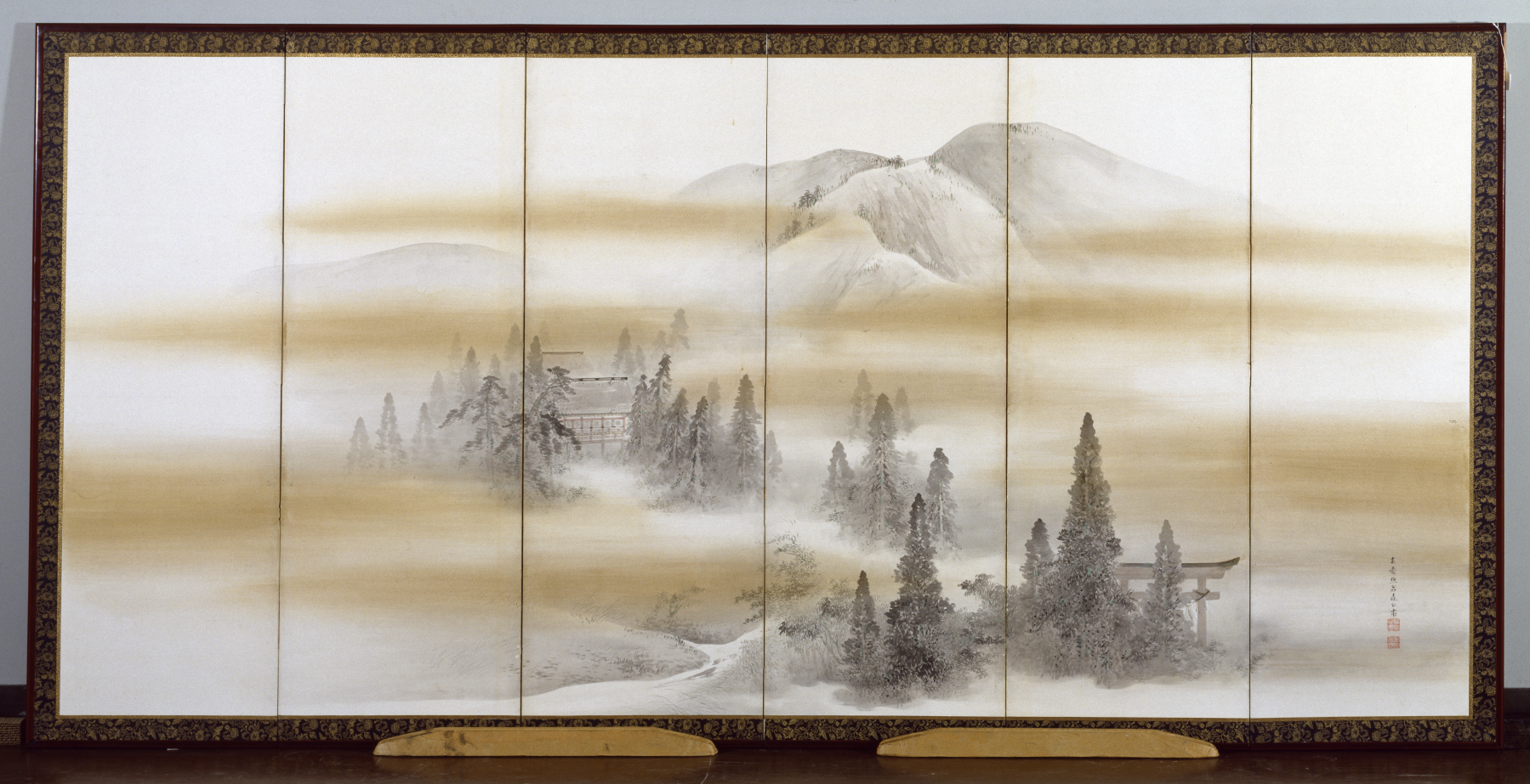 森潁齋:夏日上賀茂神社