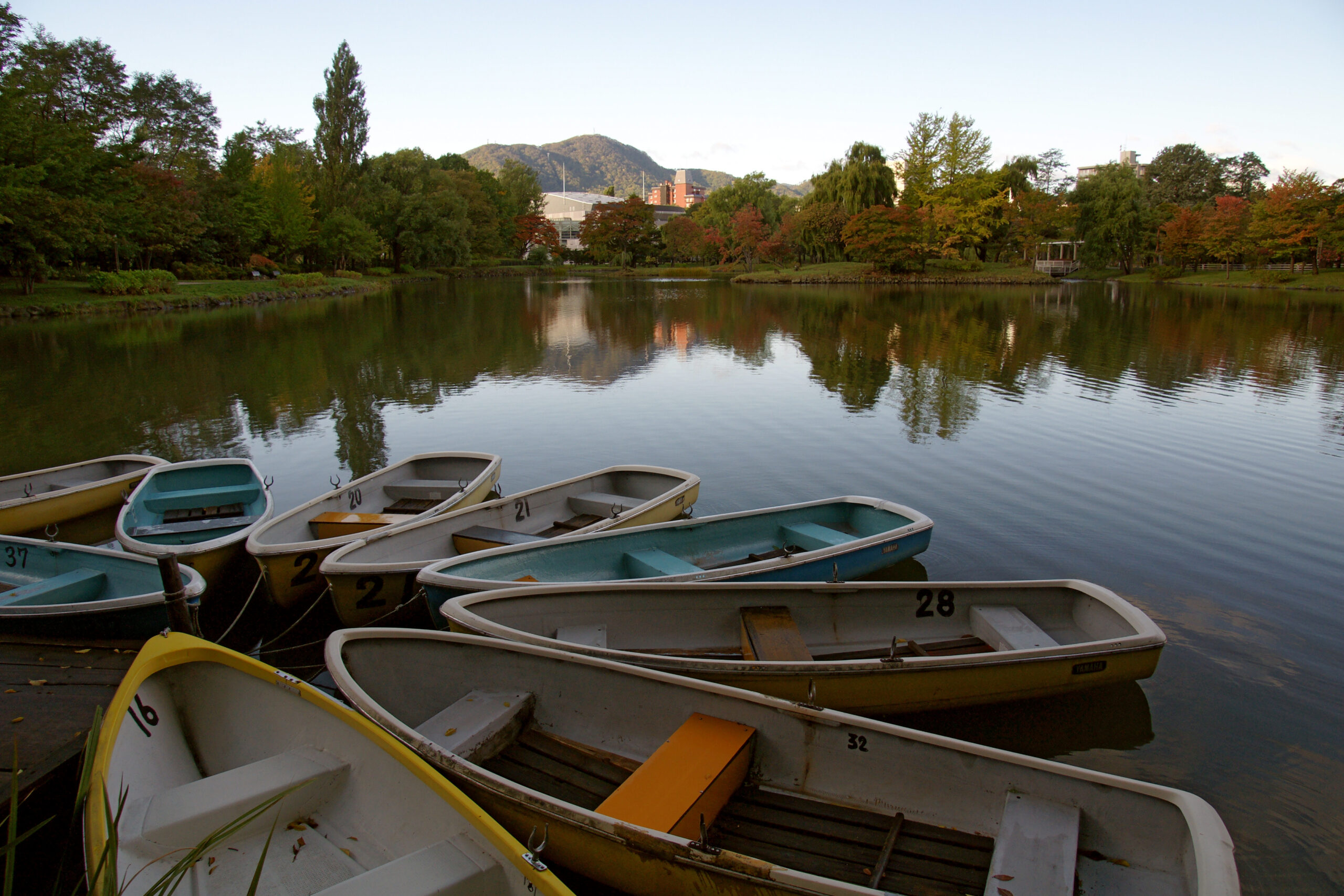 札幌中島公園四季景色