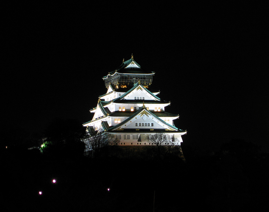 大阪城夜景