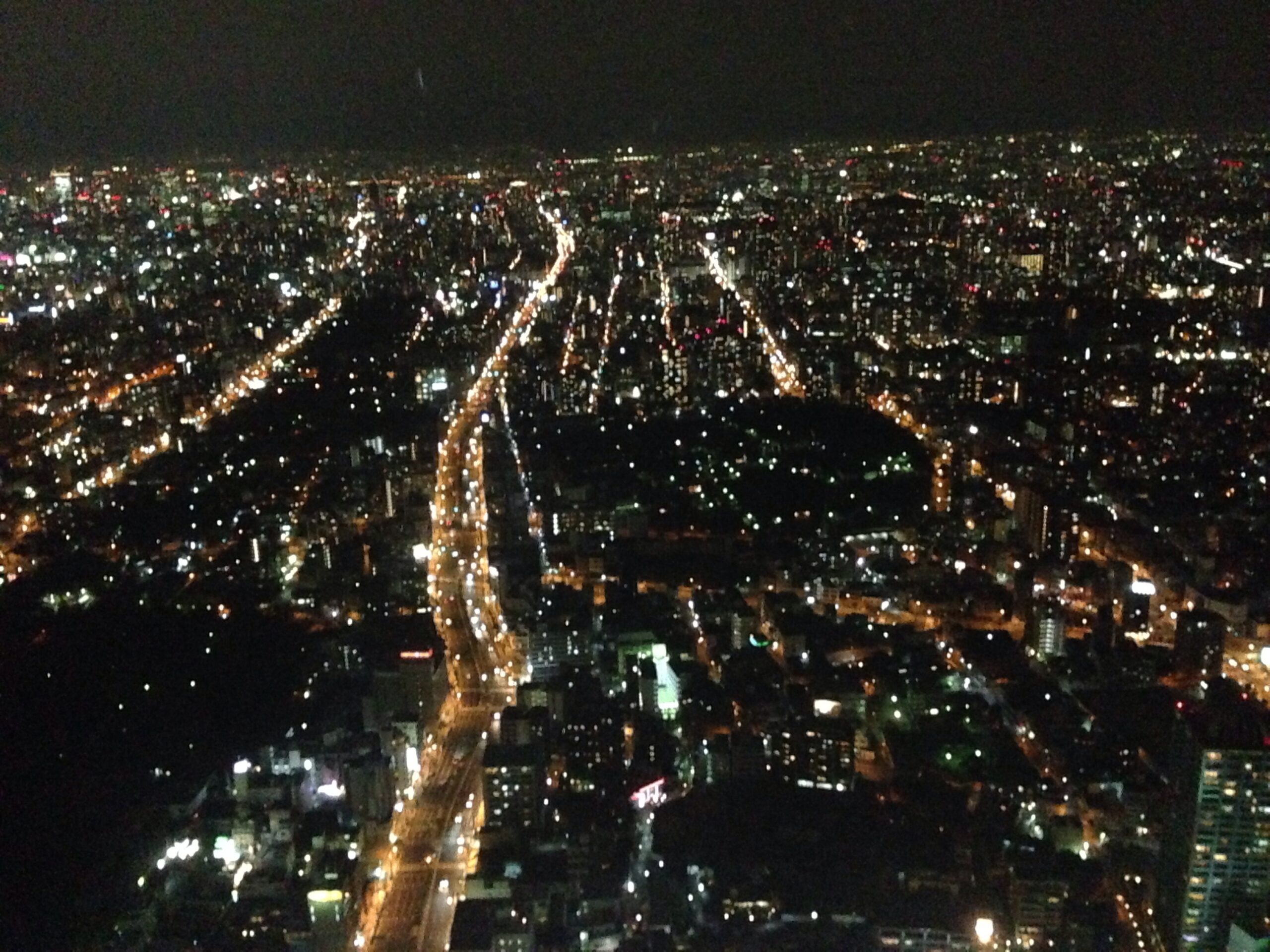 阿倍野HARUKAS夜景