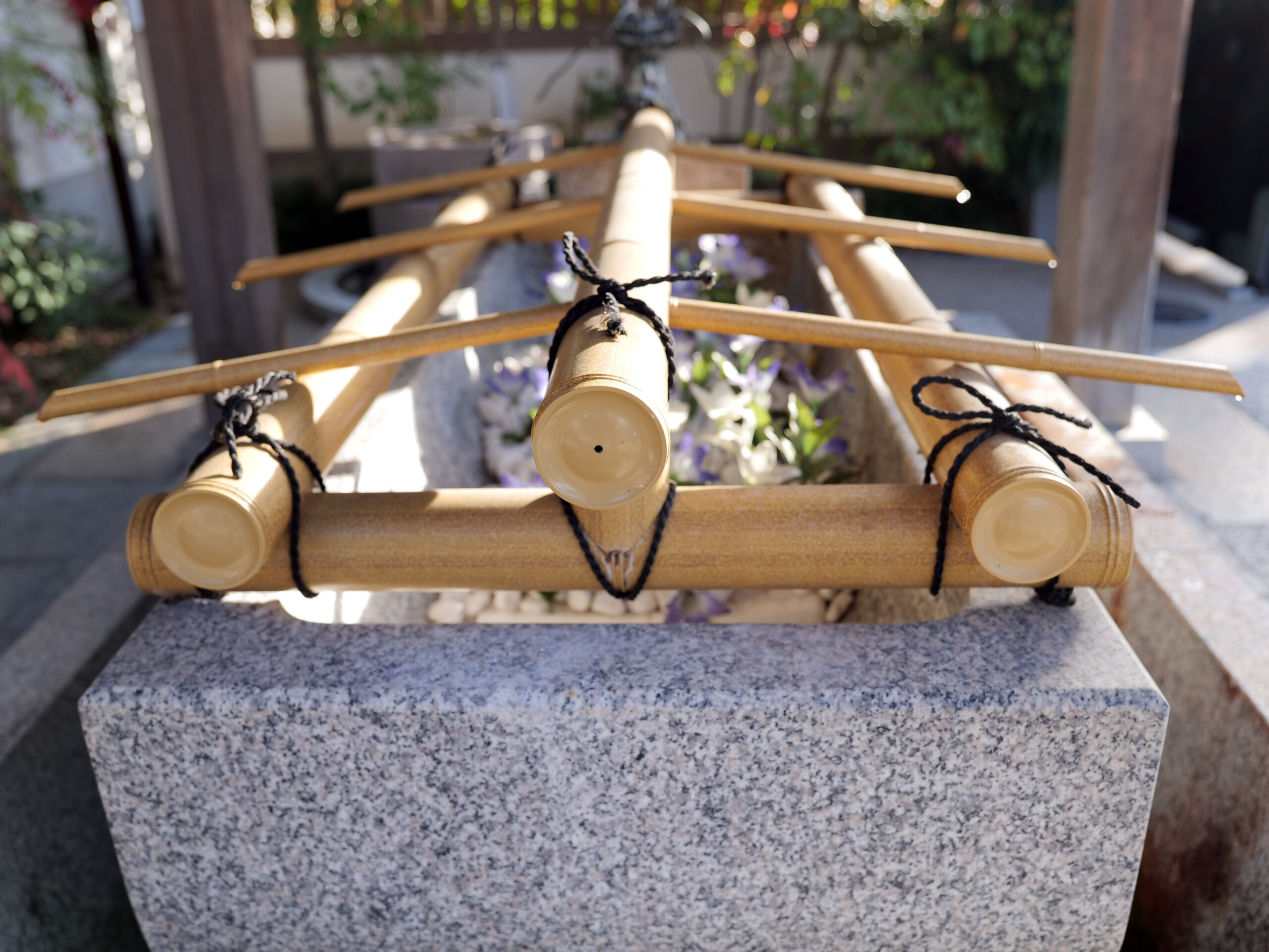 手水舍參拜儀式