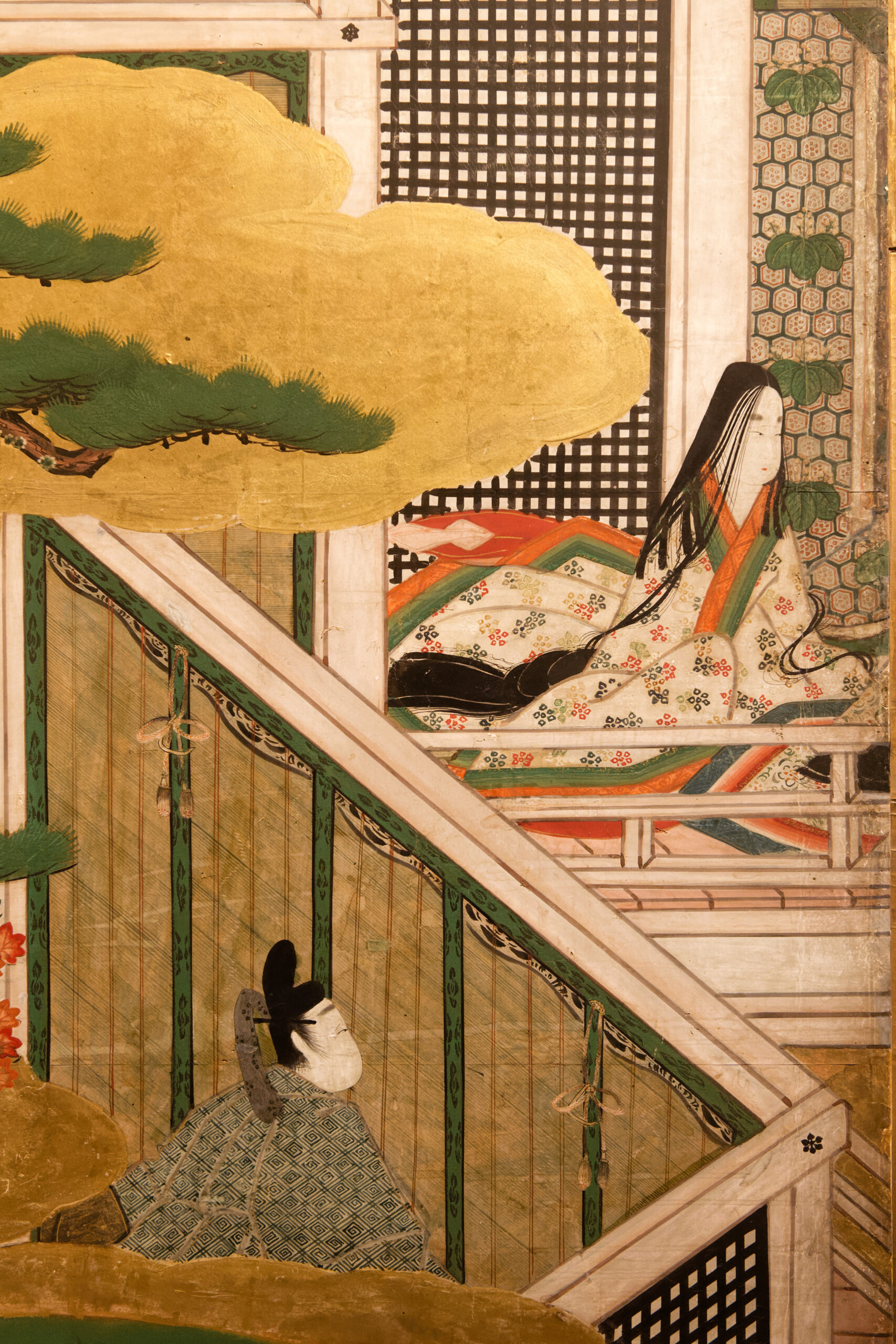 源氏物語屏風私人收藏