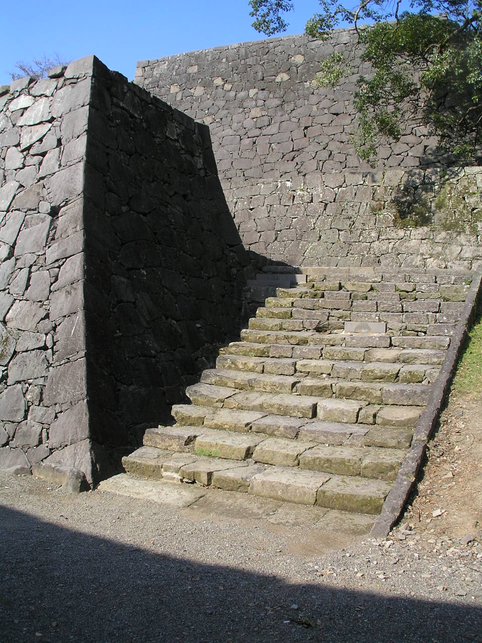 熊本城石垣與天守閣