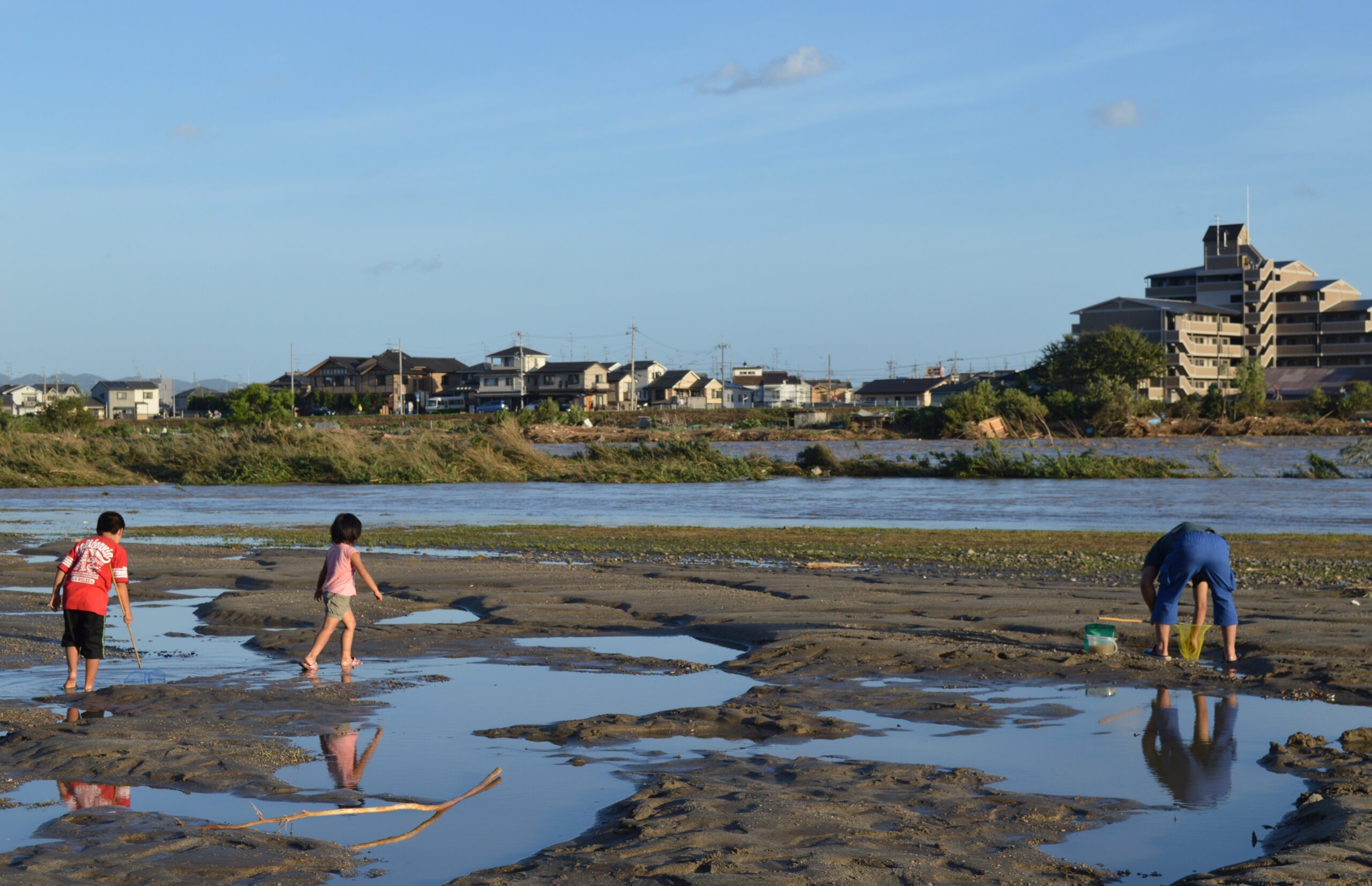 京都桂川家庭河岸遊憩