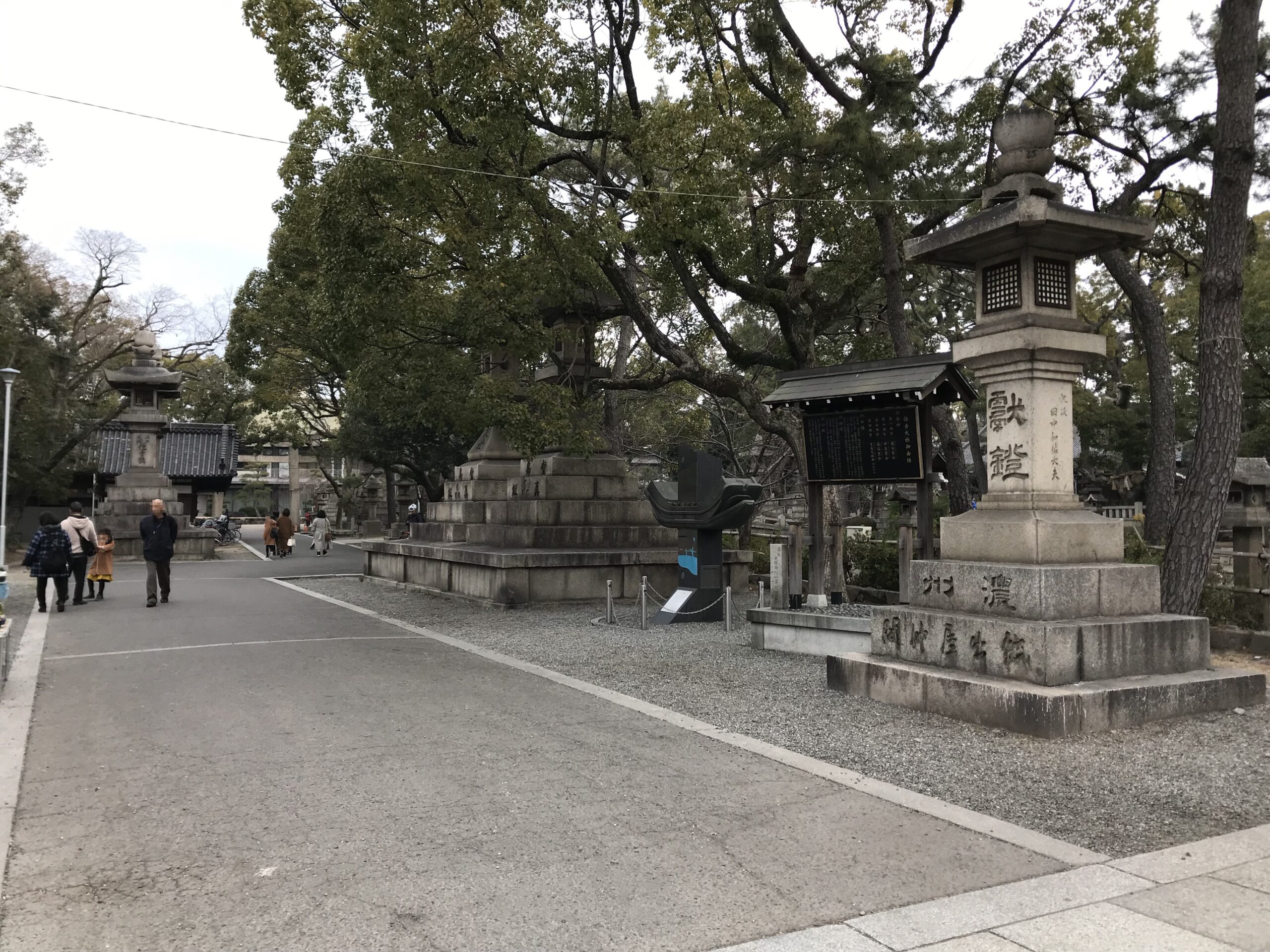 住吉大社的石燈籠