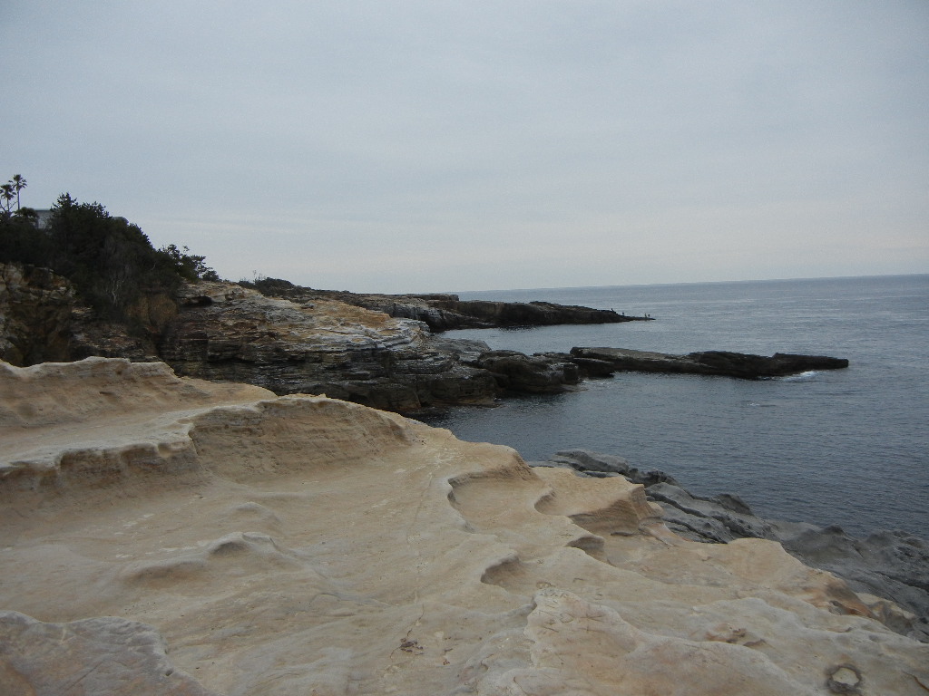 千疊敷岩石平台全景
