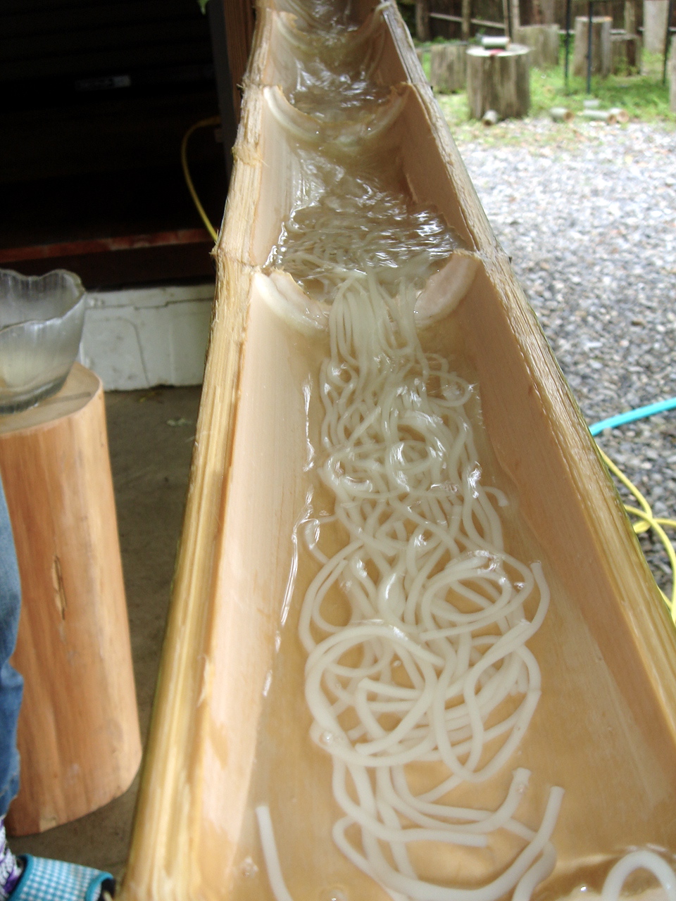 唐船峽流水素麵體驗