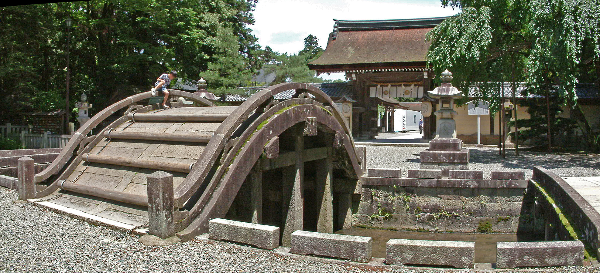 多賀大社太閤橋
