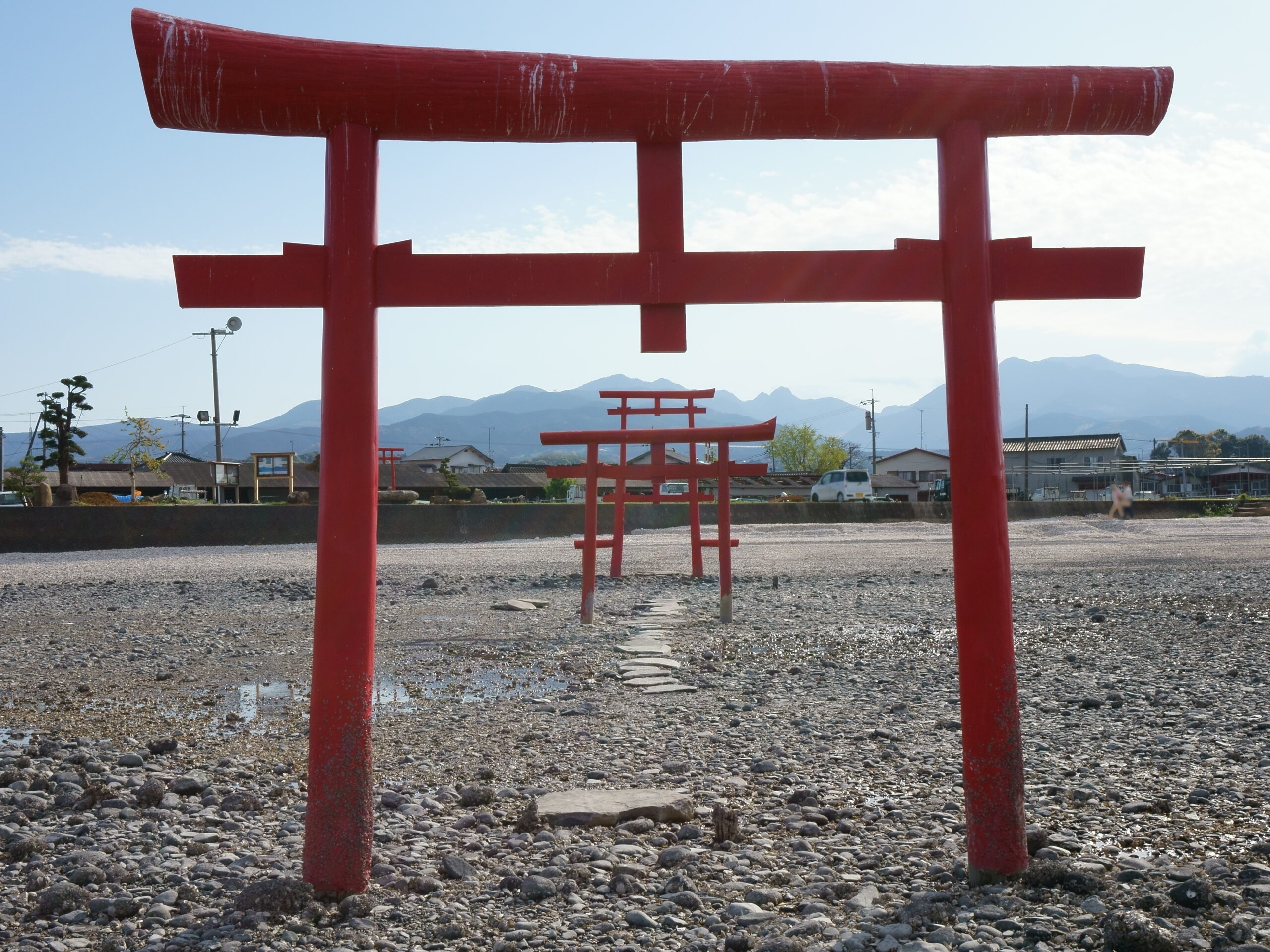 大穴神社的海中鳥居