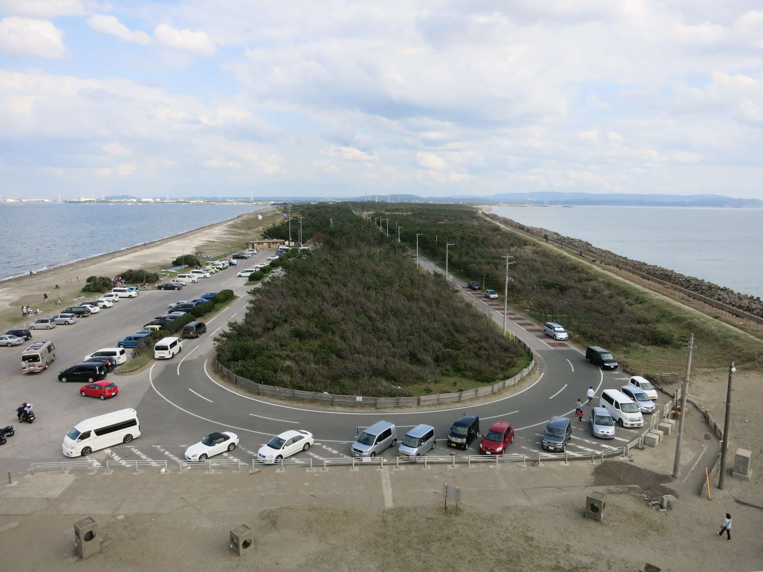 富津公園展望塔全景