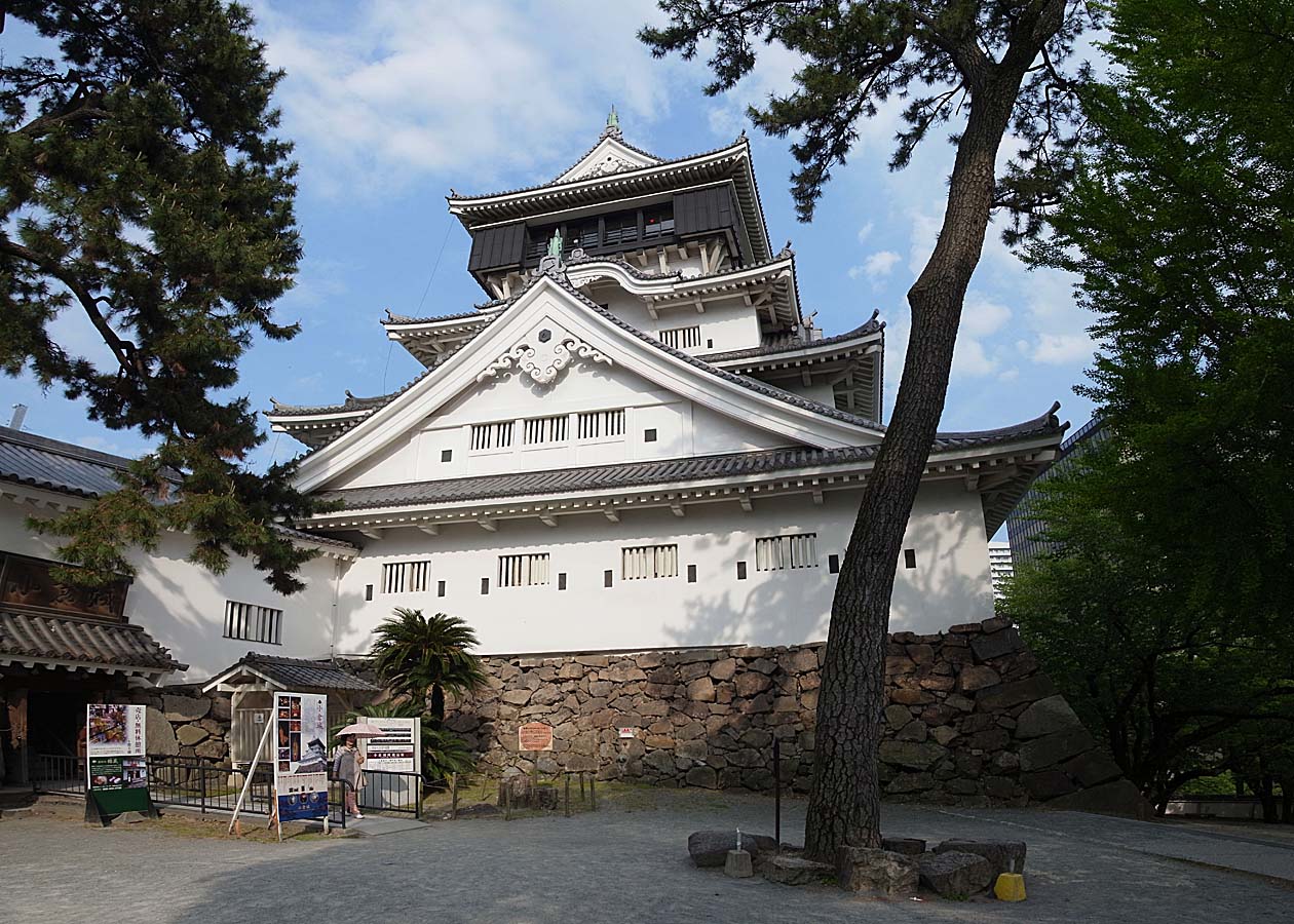 小倉城天守閣內部展覽