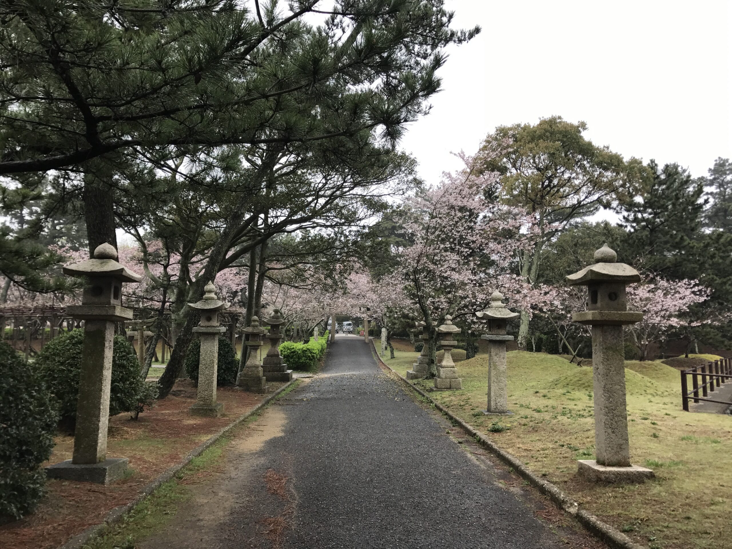 常磐公園常磐神社參道