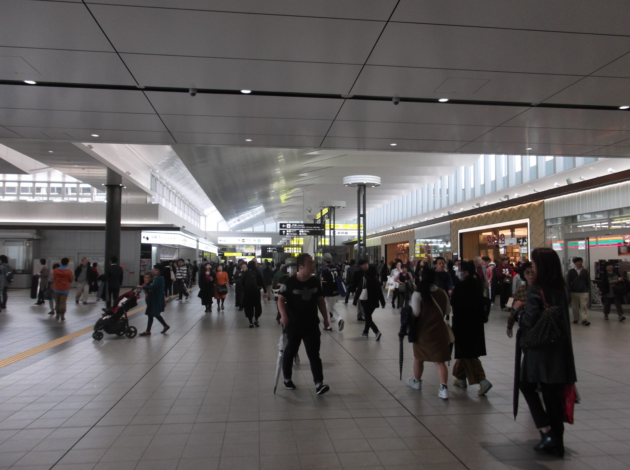 広島駅南北自由通路 2017.10