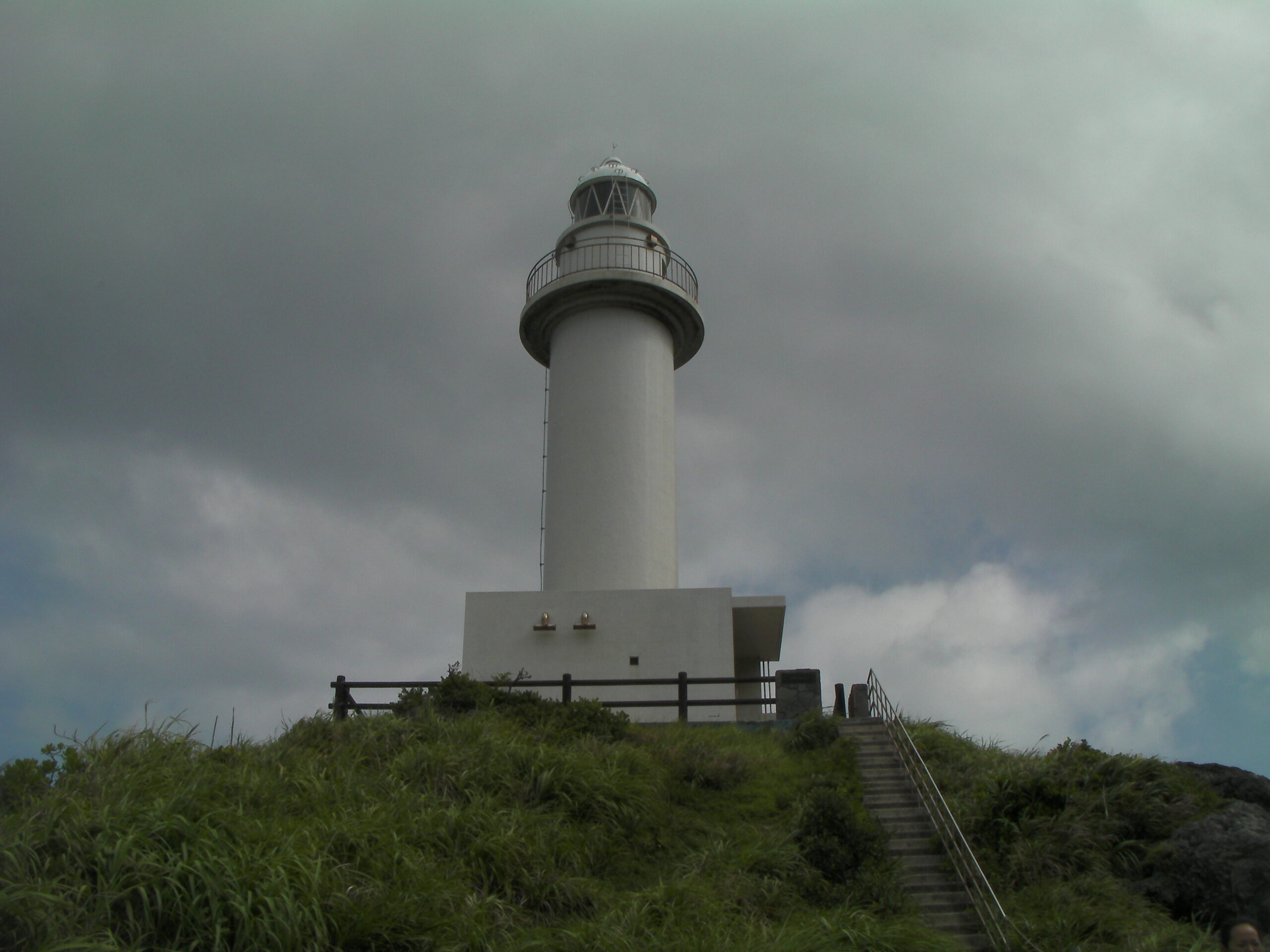 御神崎燈塔與藍天海景