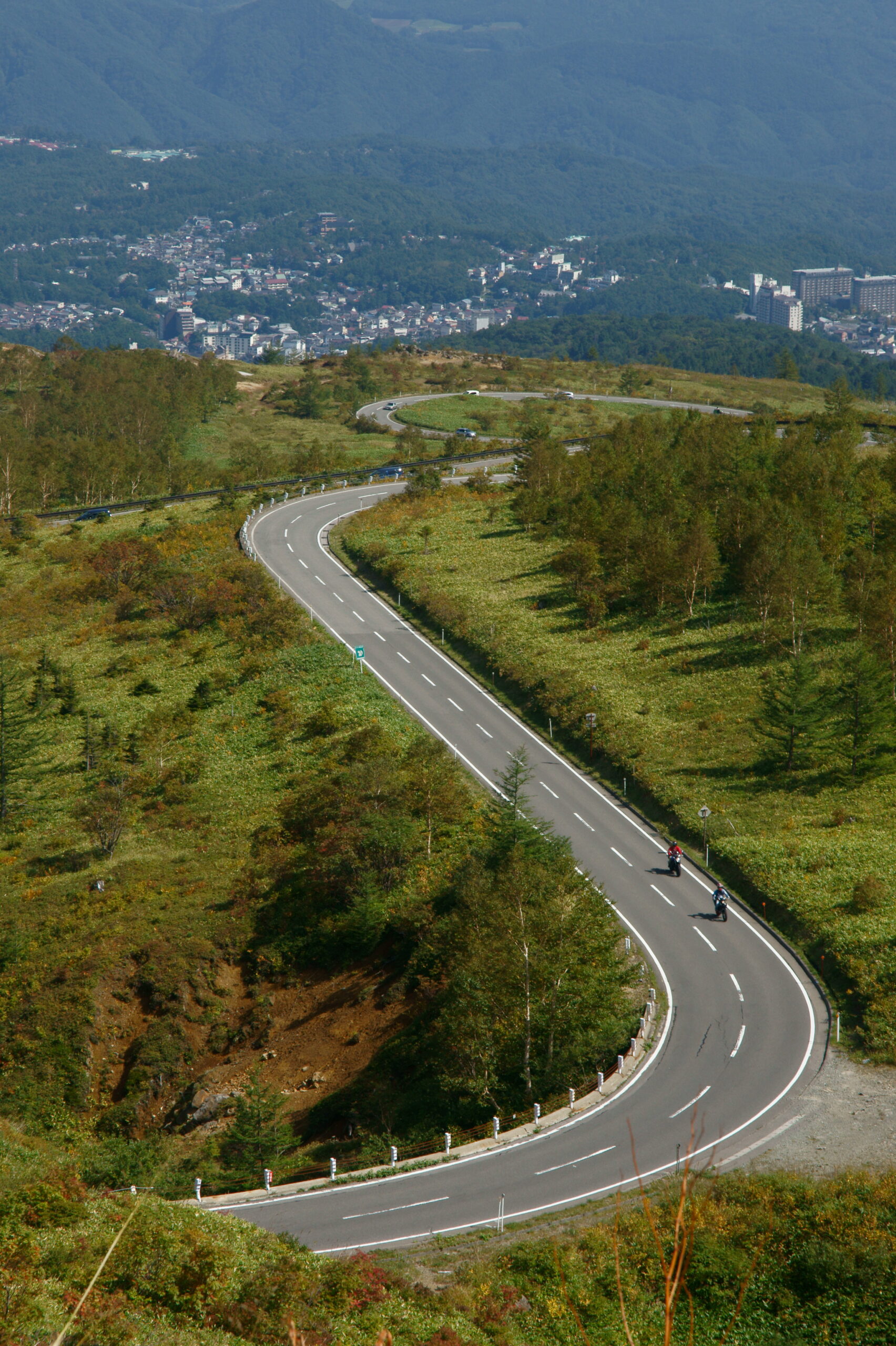 志賀草津高原道路全景