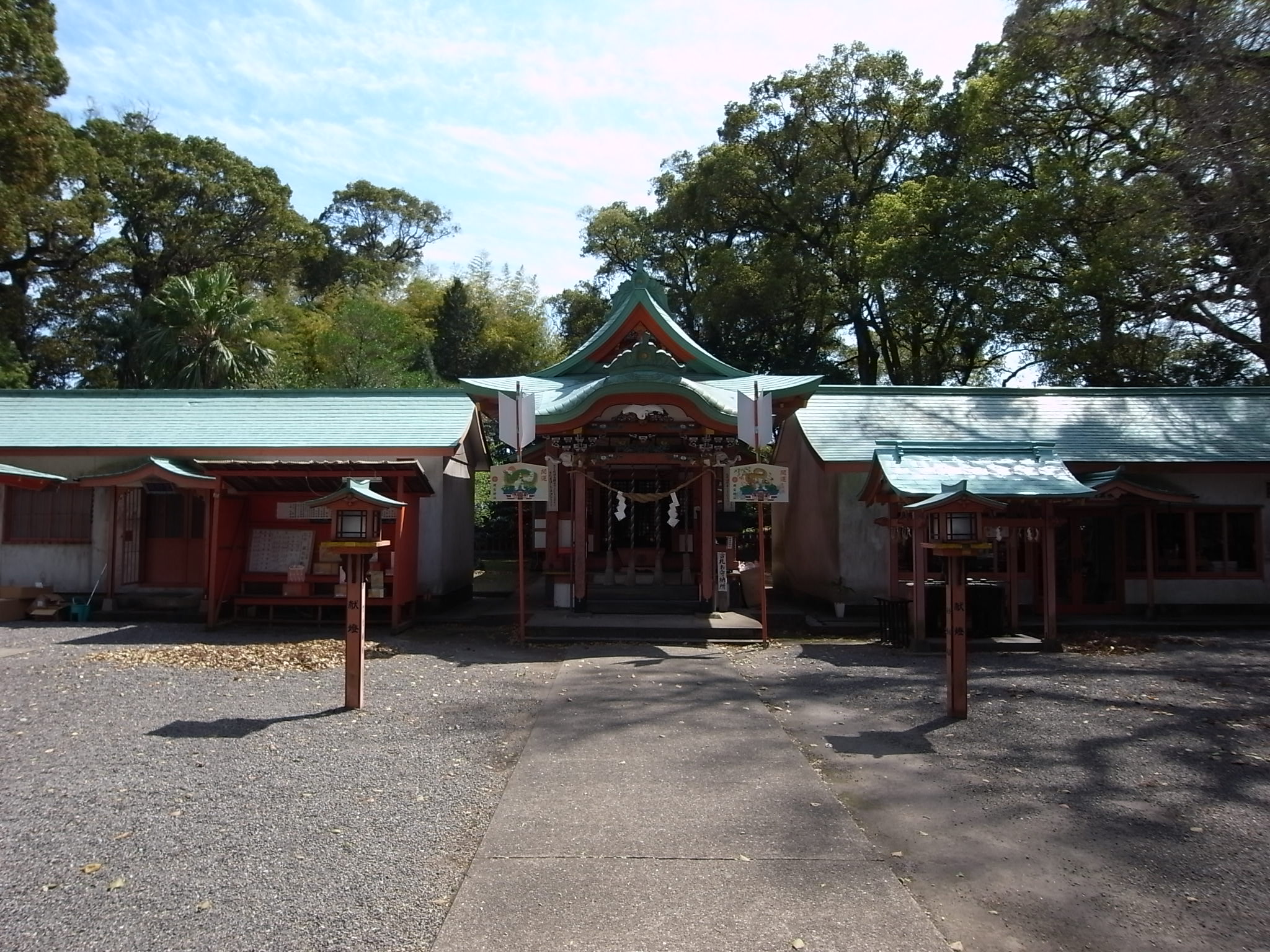 指宿神社直接攝影