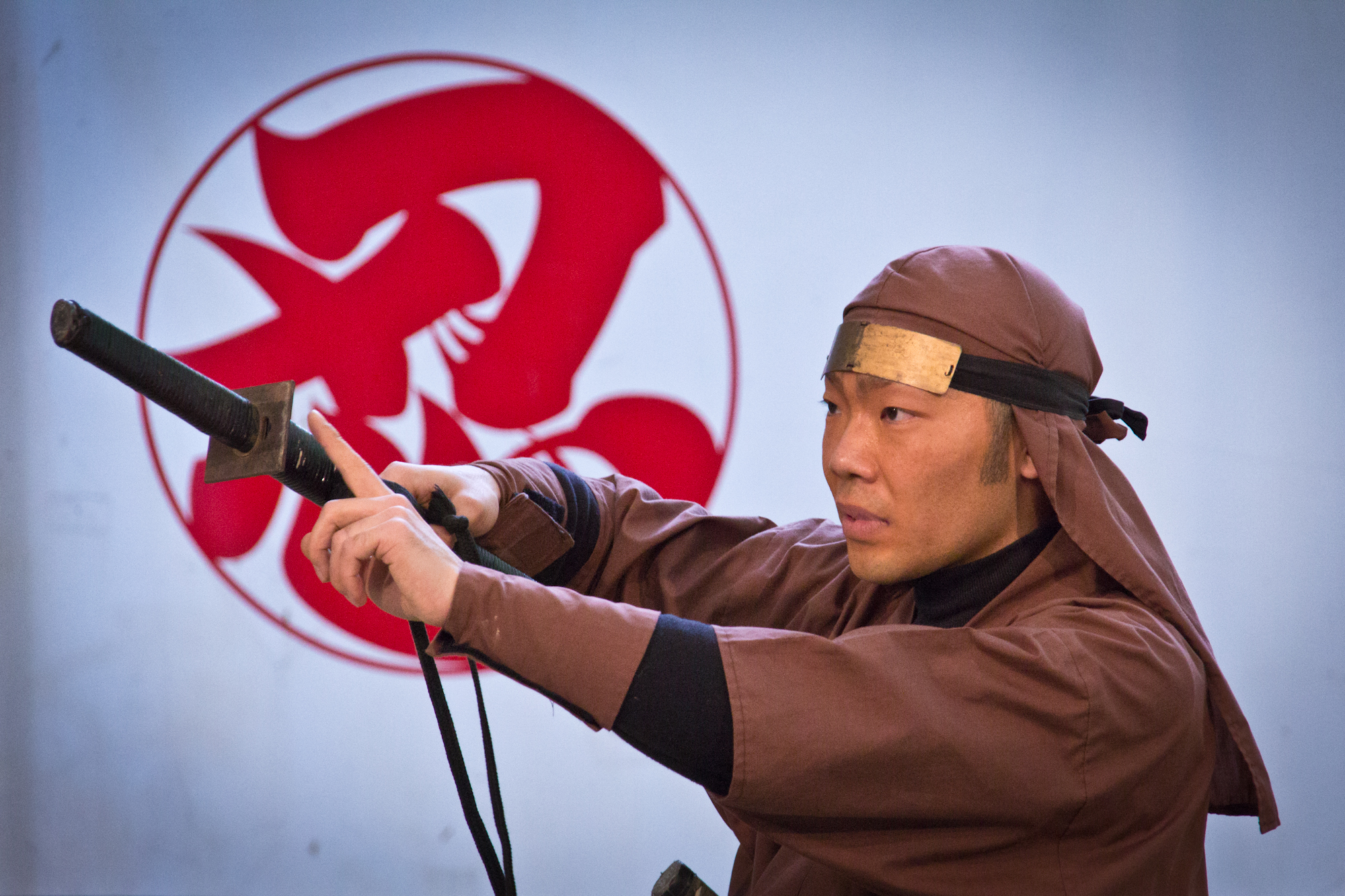 日本伊賀忍者博物館忍者表演