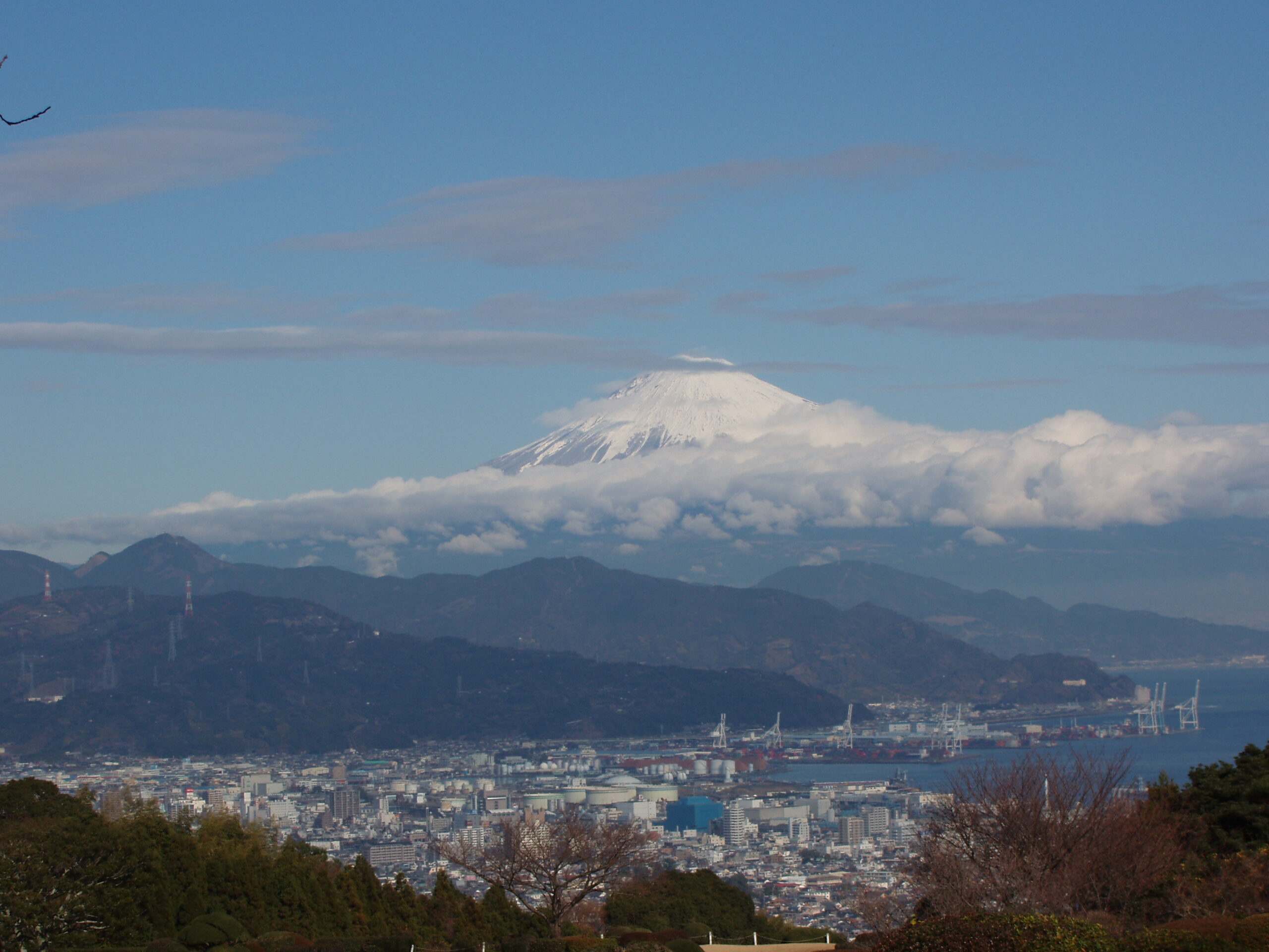 日本平飯店富士山景