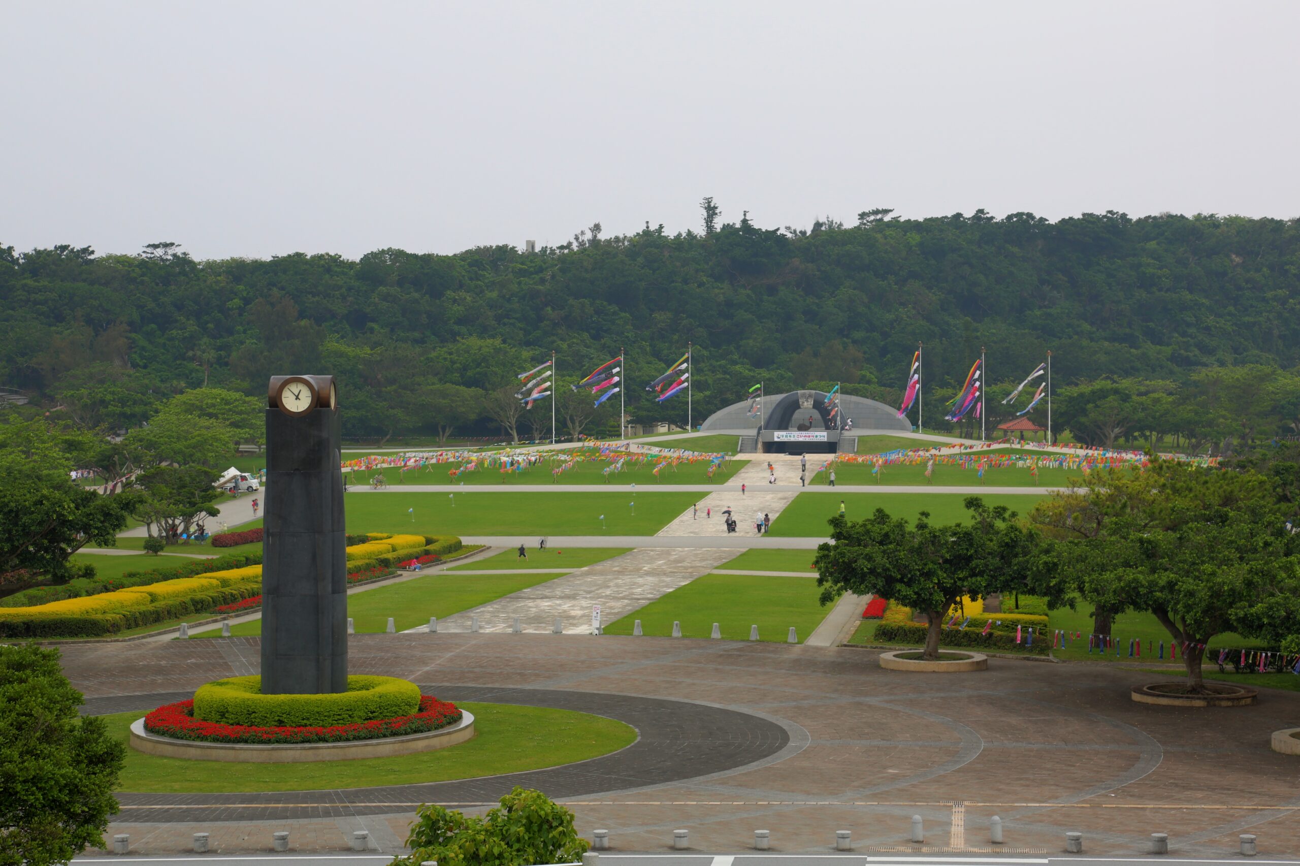 日本沖繩縣糸滿市真武里全景