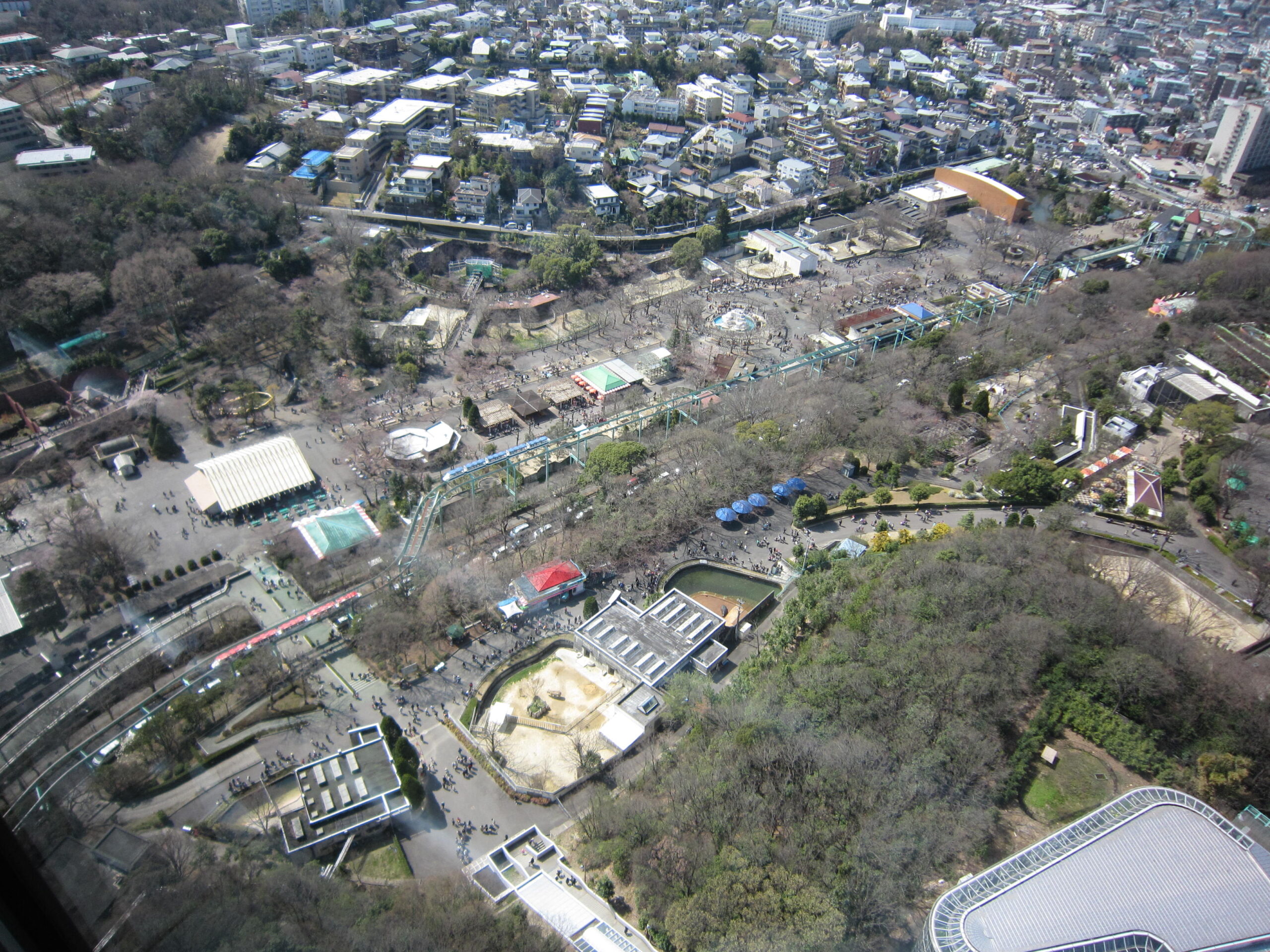 東山動植物園全景