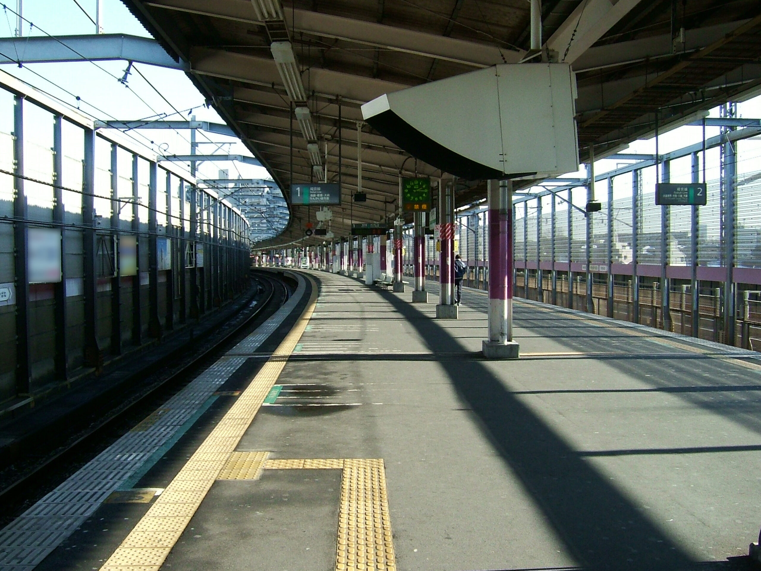 東日本鐵道北赤羽站月台