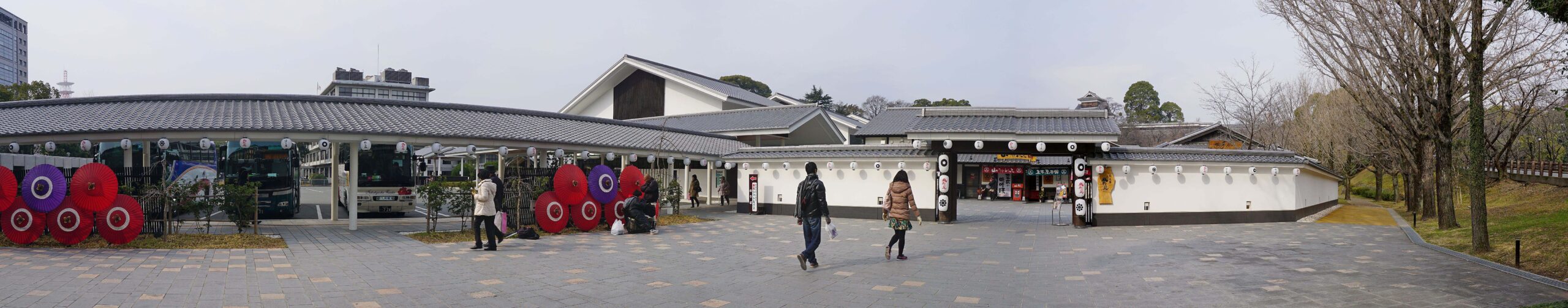 櫻之馬場城彩苑的江戶時代風格街道