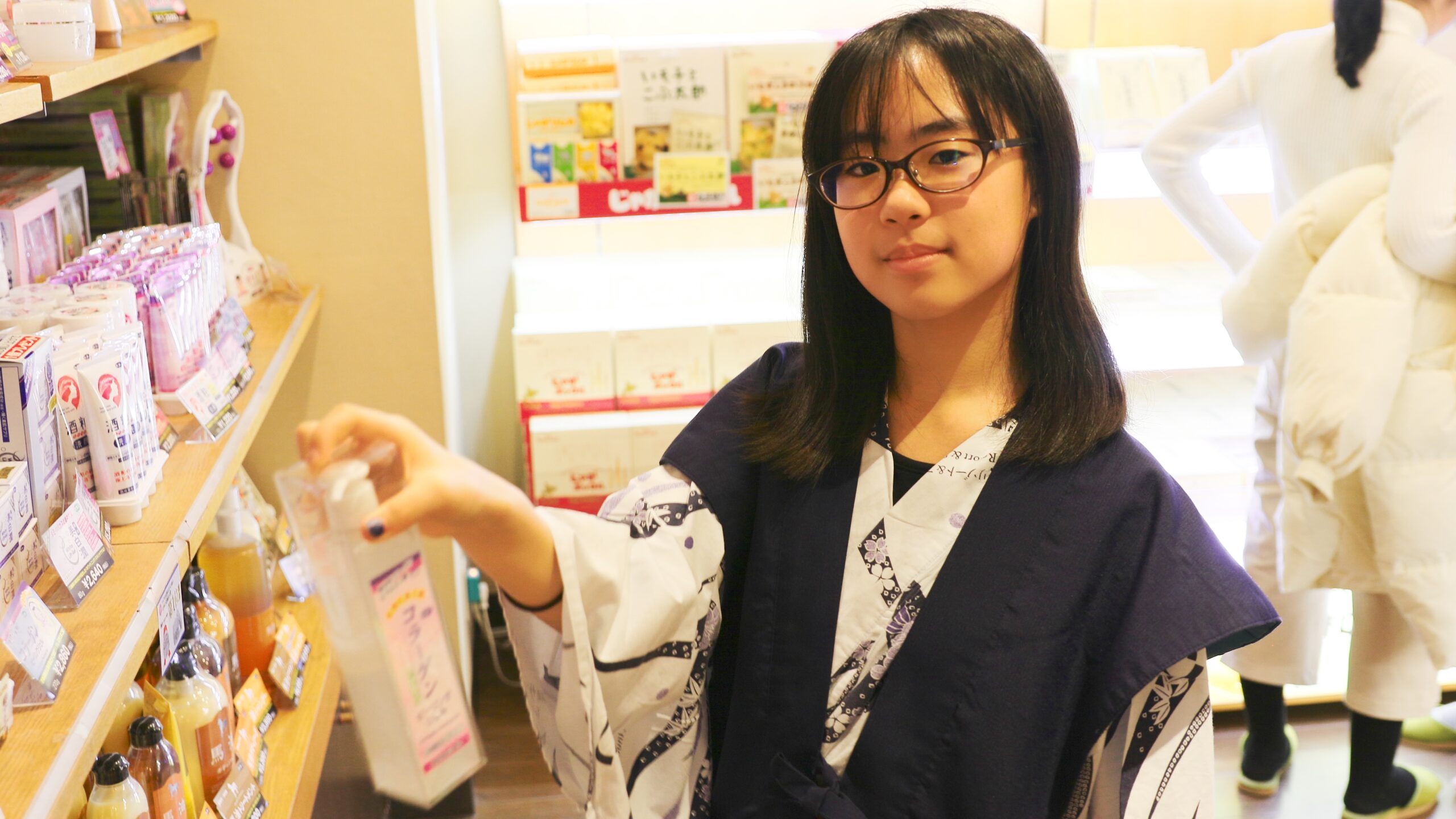 櫻子在洞爺太陽宮殿度假村及水療中心購物紀念品