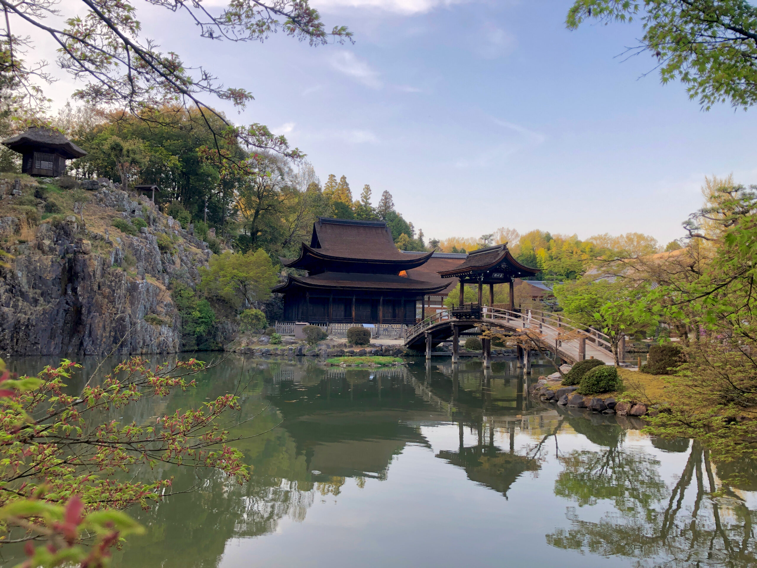 永保寺的觀音堂與無彩橋